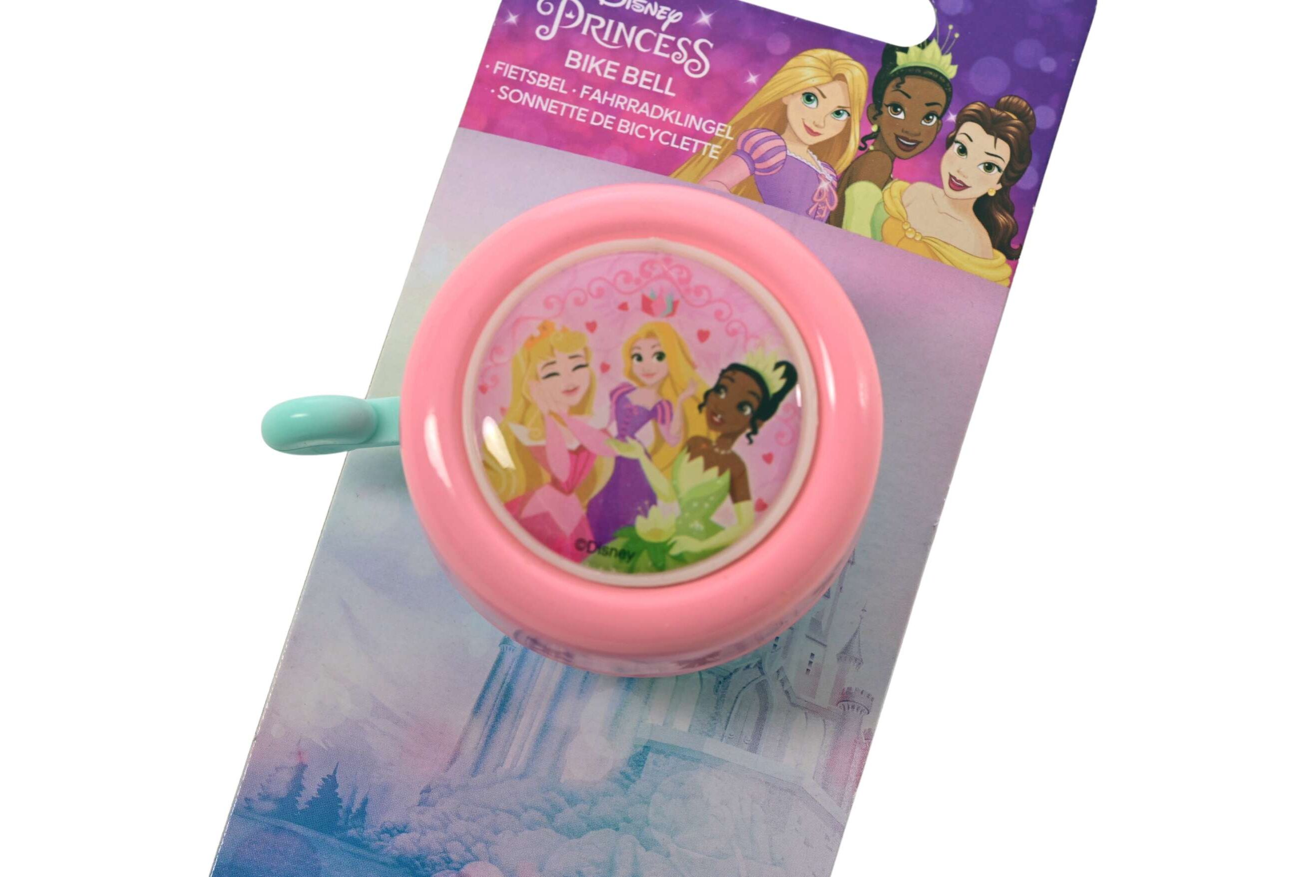 Disney Princess Fahrradklingel – Mädchen – Rosa Blau