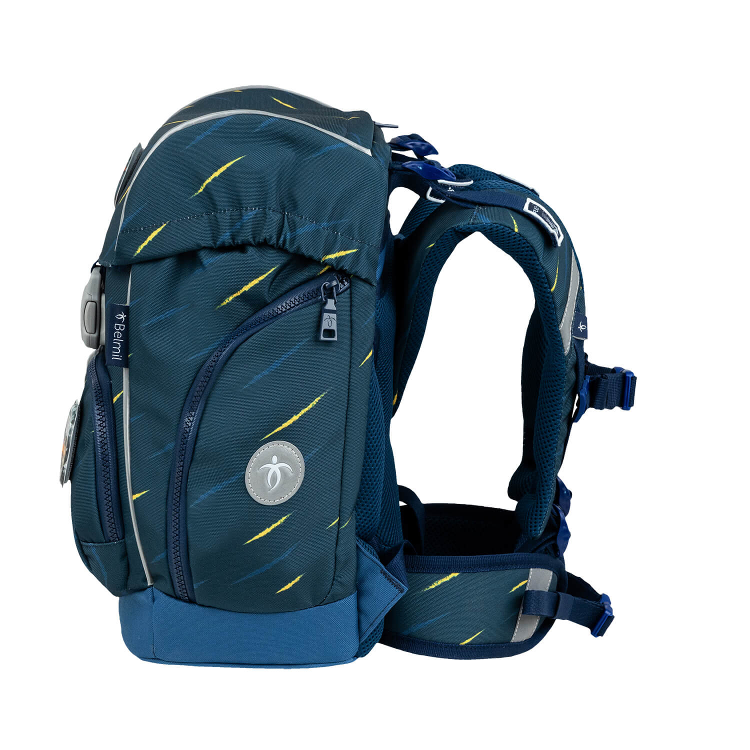 Rucksack Comfy Plus Premium Schulranzen Set 5-teilig Orion Blue Tasche