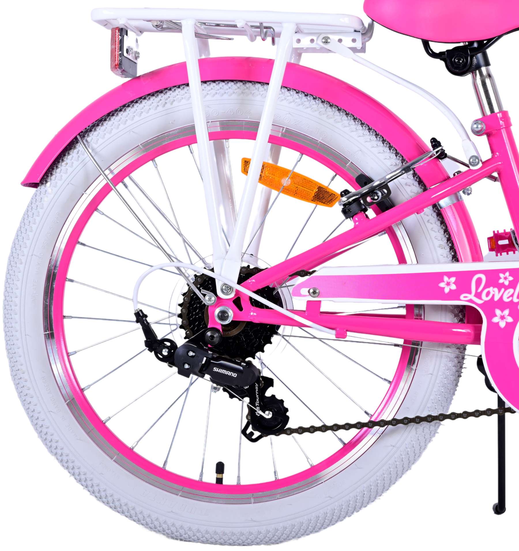 Kinderfahrrad Lovely Fahrrad für Mädchen 20 Zoll Kinderrad in Rosa Kinderfahrrad Lovely Fahrrad für Mädchen 20 Zoll Kinderrad in Rosa
