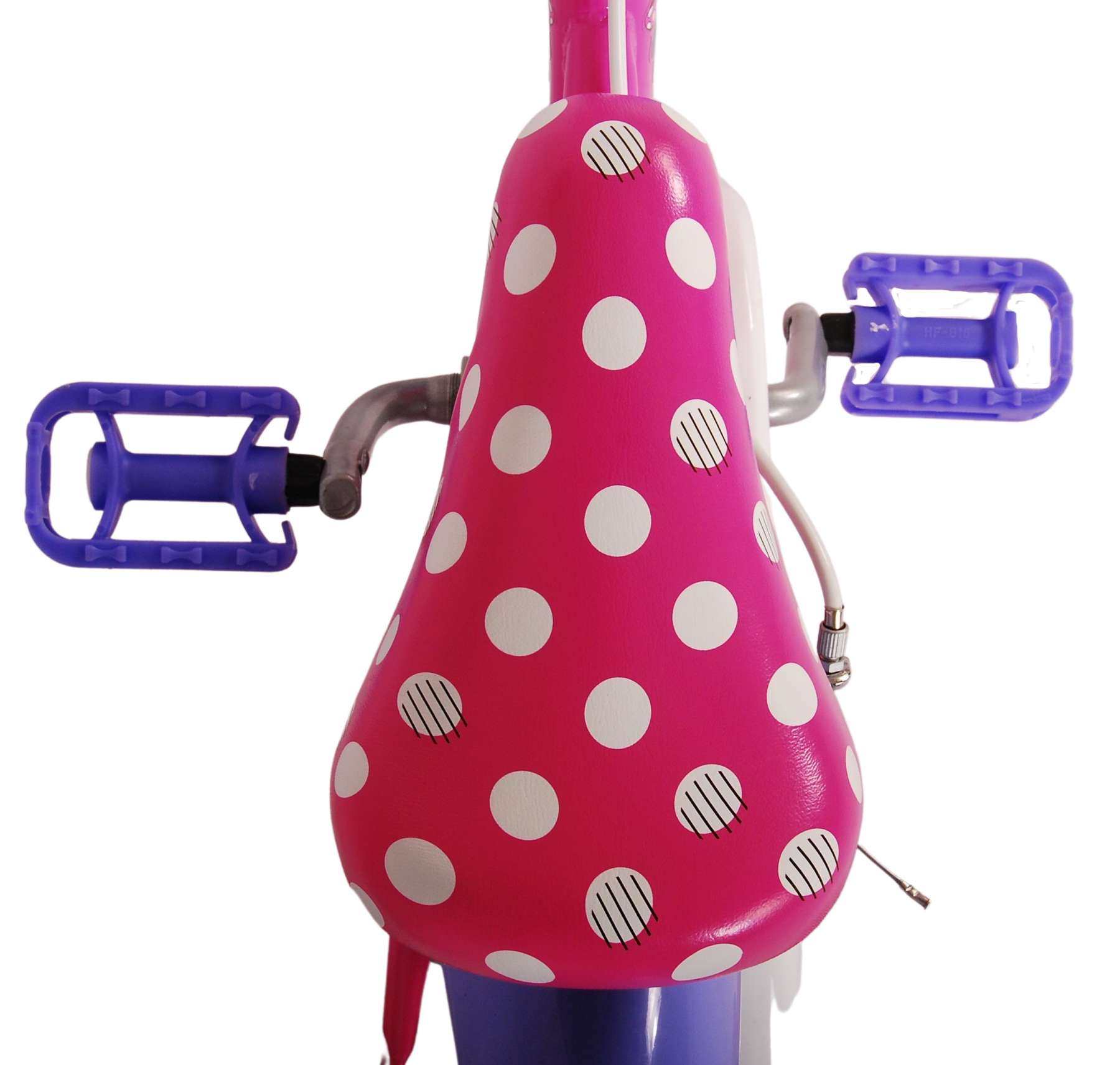 Kinderfahrrad Disney Minnie für Mädchen 12 Zoll Kinderrad in Rosa
