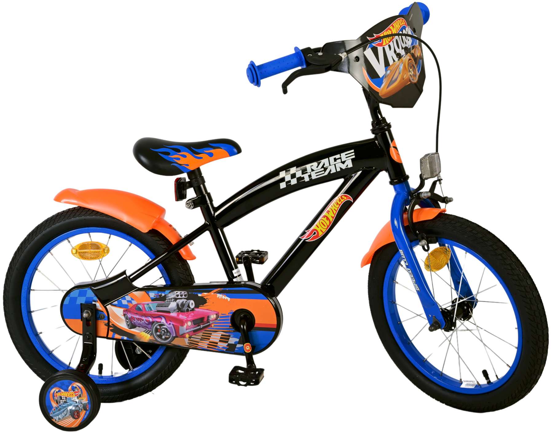 Kinderfahrrad Hot Wheels Fahrrad für Jungen Fahrrad 16 Zoll Kinderrad