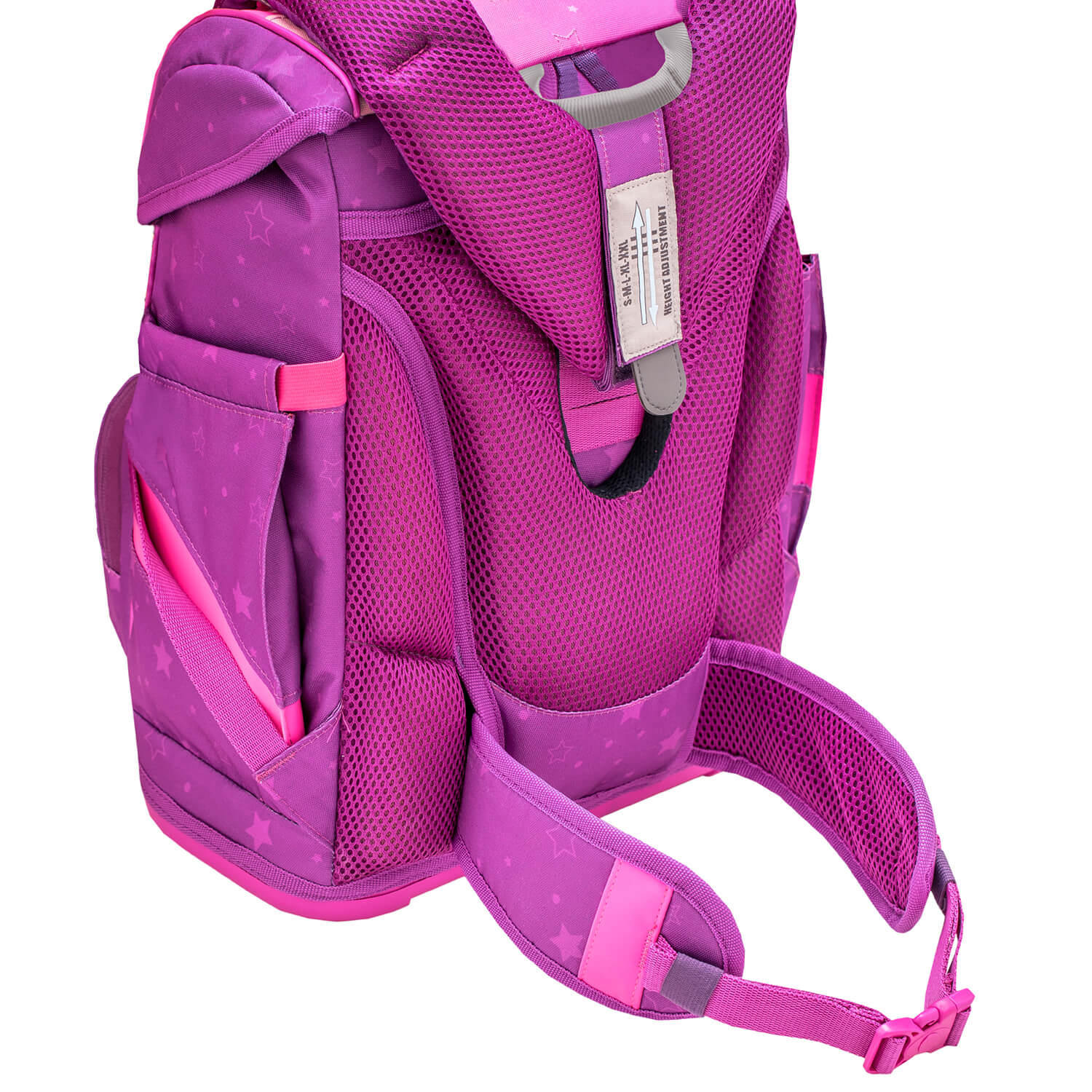 Rucksack Smarty ergonomisches Schulranzen Set 5-teilig Ombre 2 Tasche