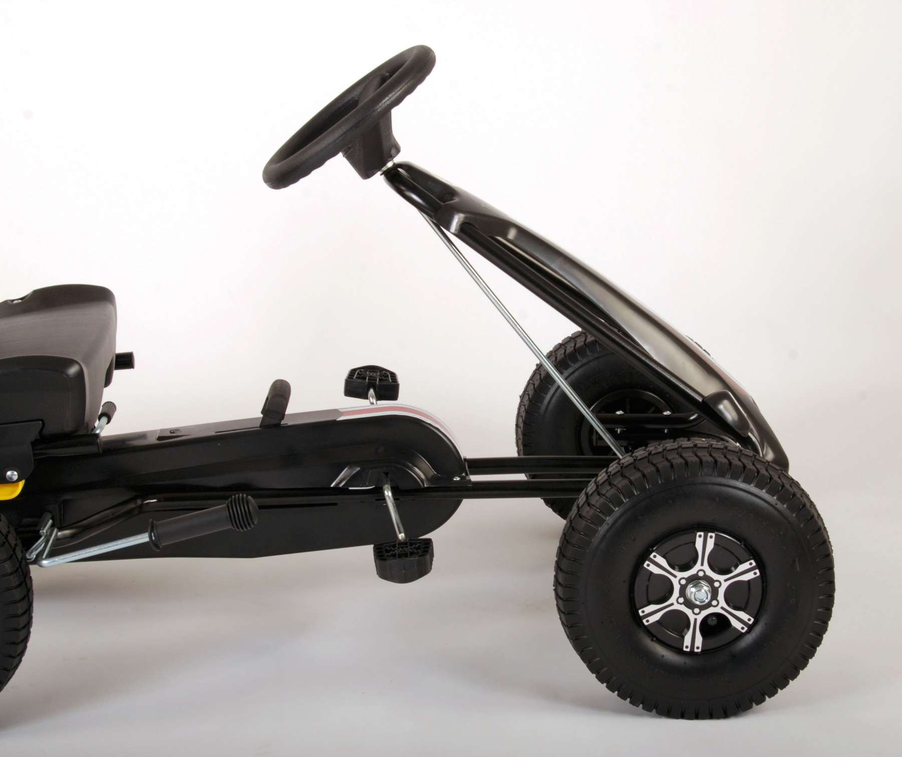 Go Kart Rennwagen für Jungen, groß mit Luftreifen