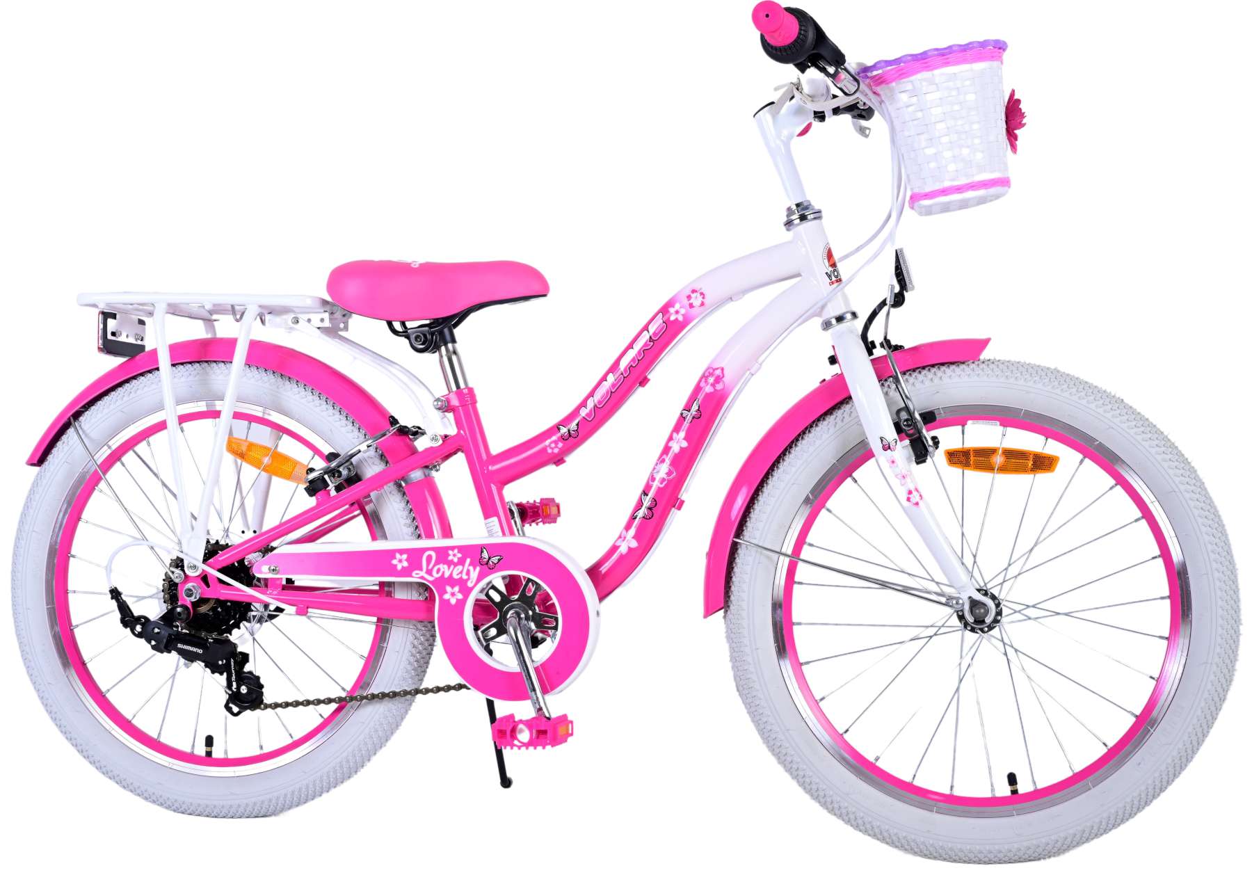 Kinderfahrrad Lovely Fahrrad für Mädchen 20 Zoll Kinderrad in Rosa Kinderfahrrad Lovely Fahrrad für Mädchen 20 Zoll Kinderrad in Rosa