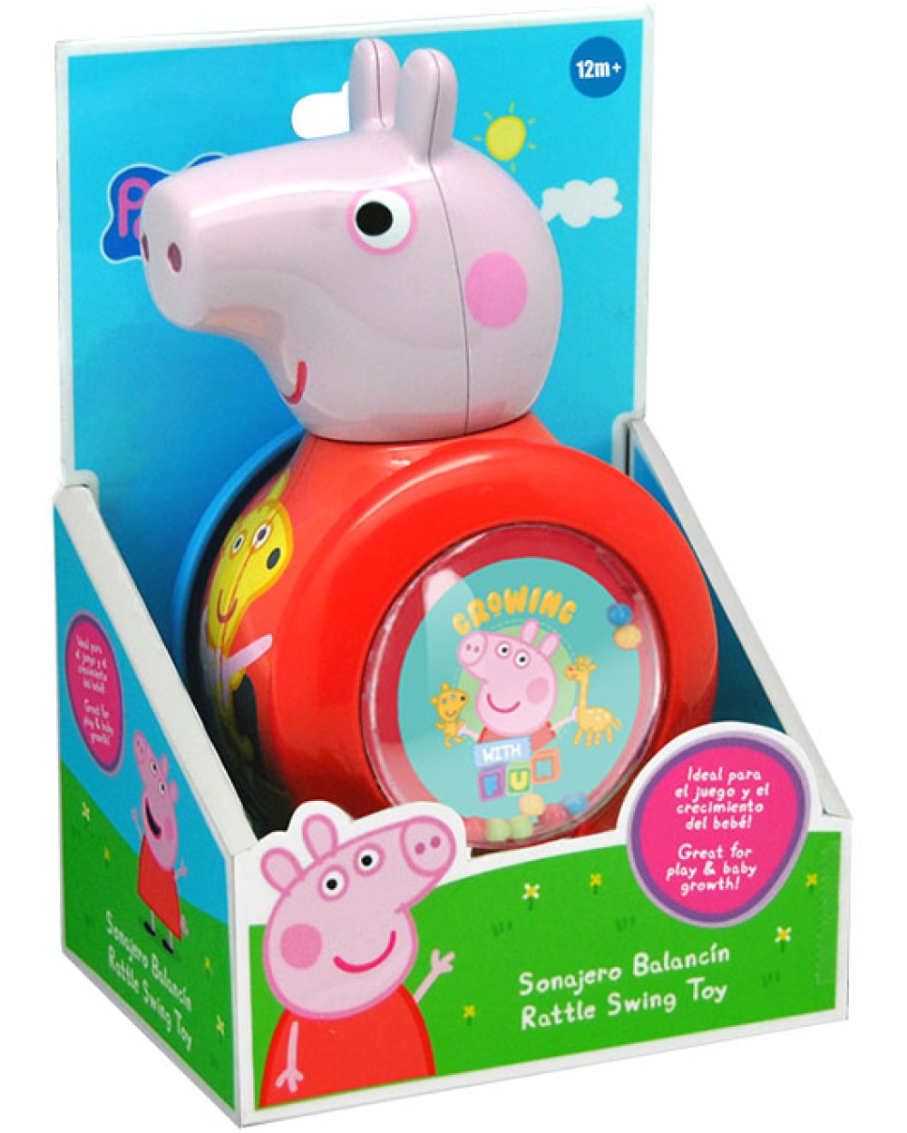Babyspielzeug Stehauf Peppa Pig