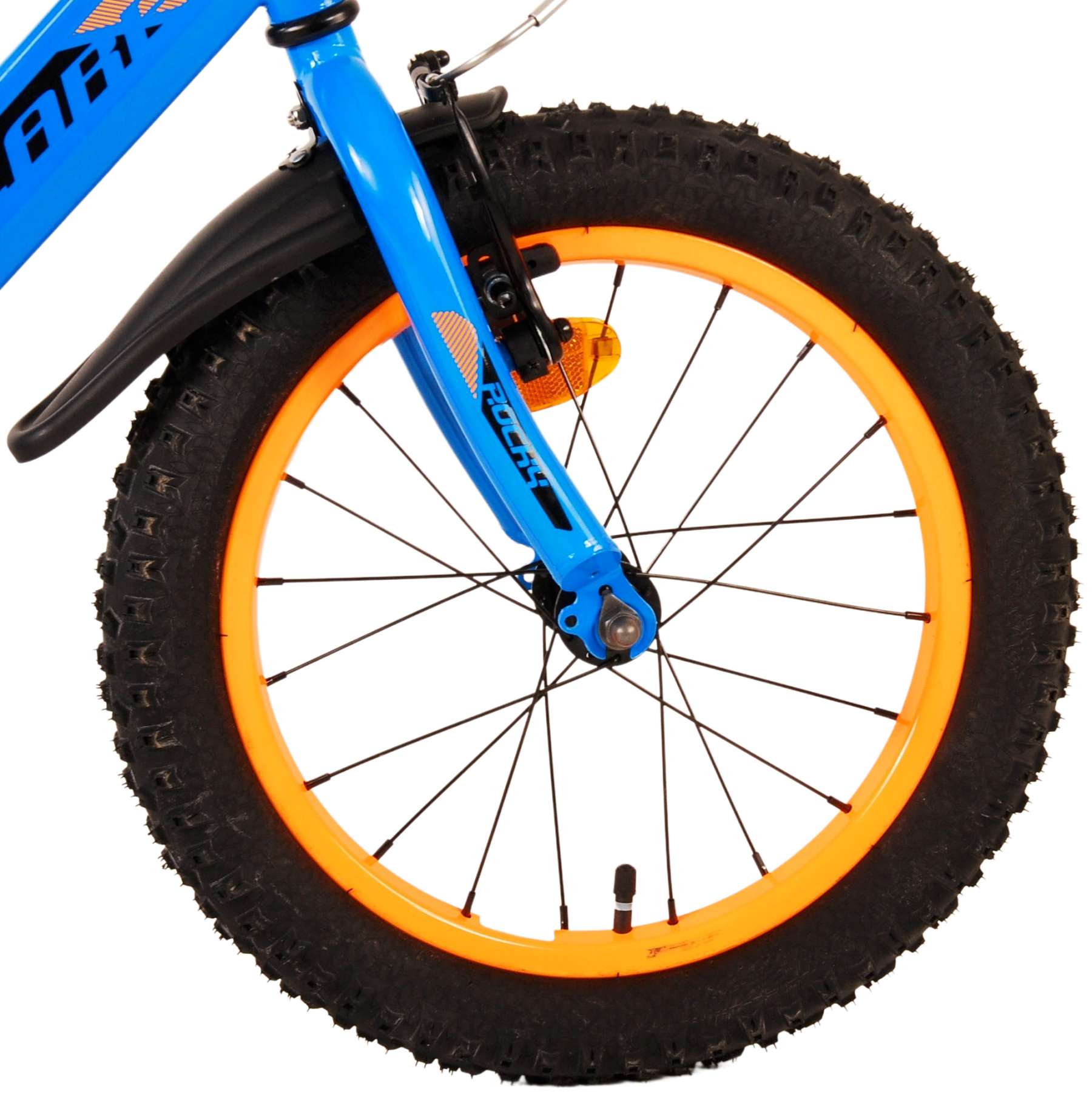 Kinderfahrrad Rocky Fahrrad für Jungen 16 Zoll Kinderrad in Blau