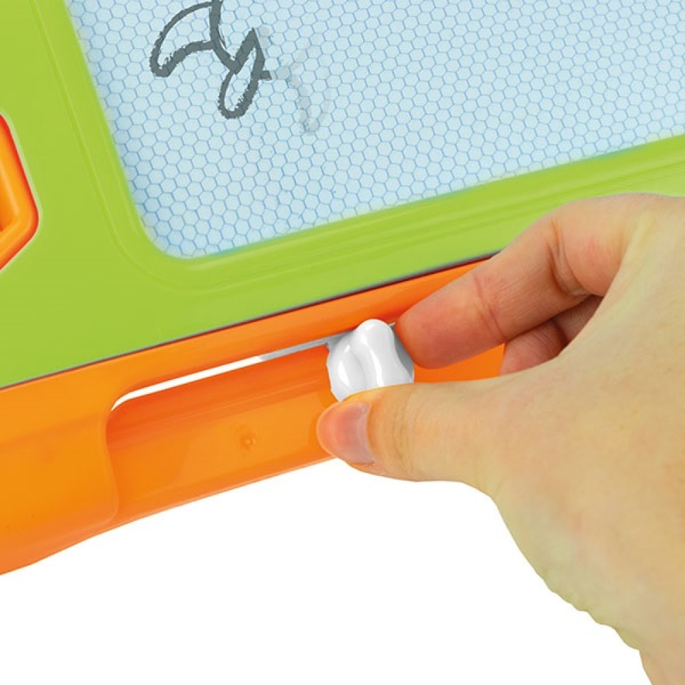 Zeichenbrett Dinosaurier mit Stift und Formen Zeichenbrett Dinosaurier mit Stift und Formen
