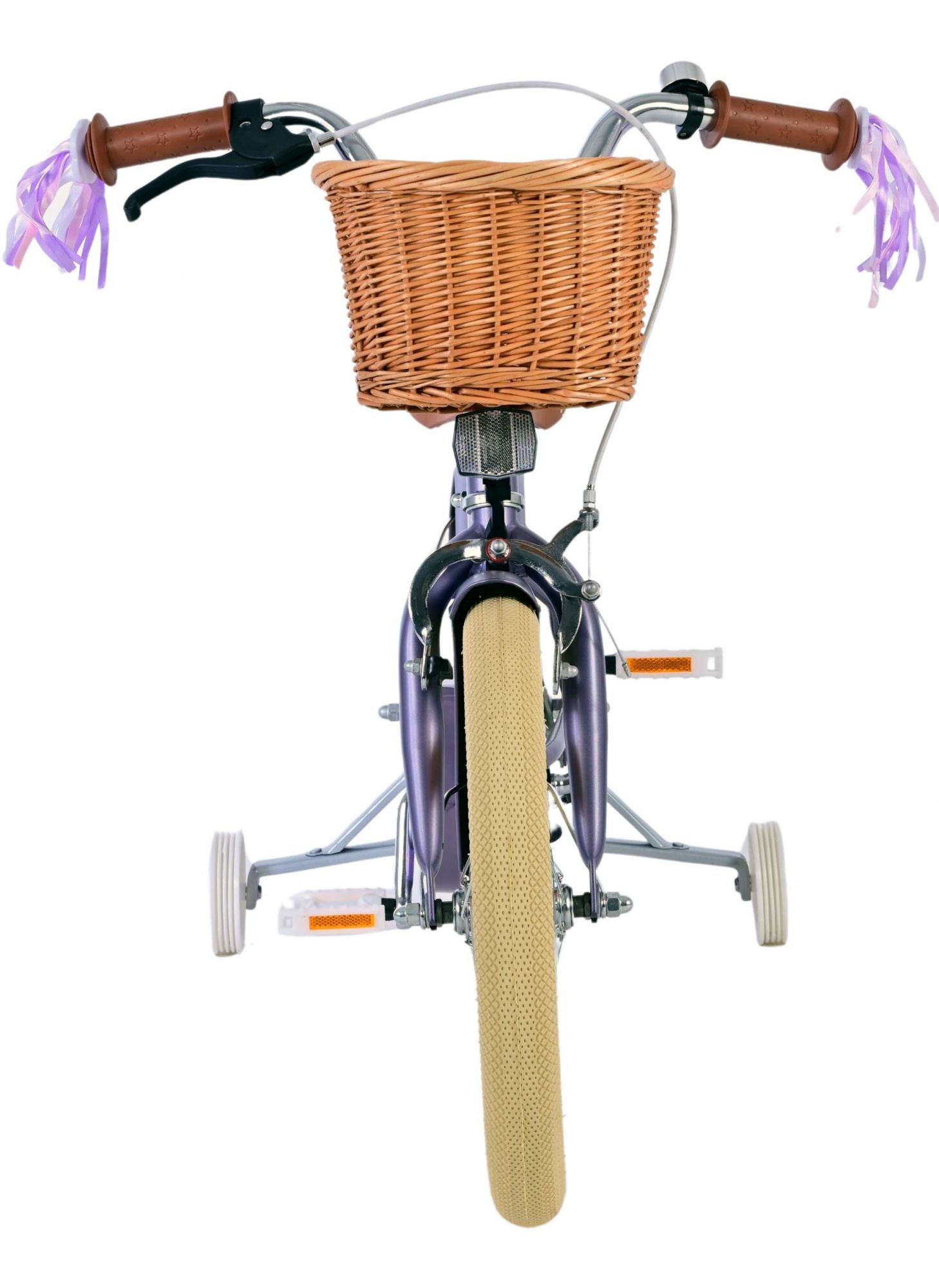 Kinderfahrrad Blossom für Mädchen Fahrrad 16 Zoll Kinderrad in Lila