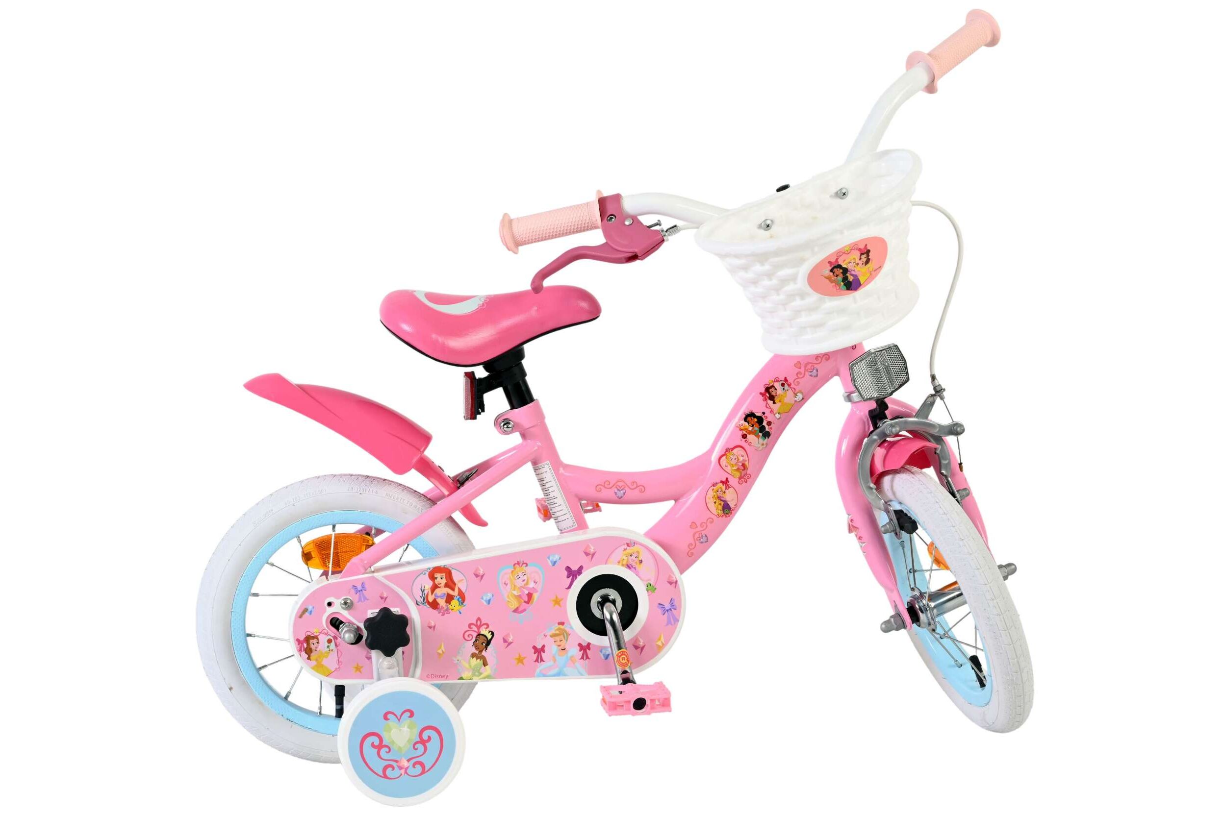Volare Kinderfahrrad Magic Royals für Mädchen 12 Zoll Kinderrad in Rosa Volare Kinderfahrrad Magic Royals für Mädchen 12 Zoll Kinderrad in Rosa