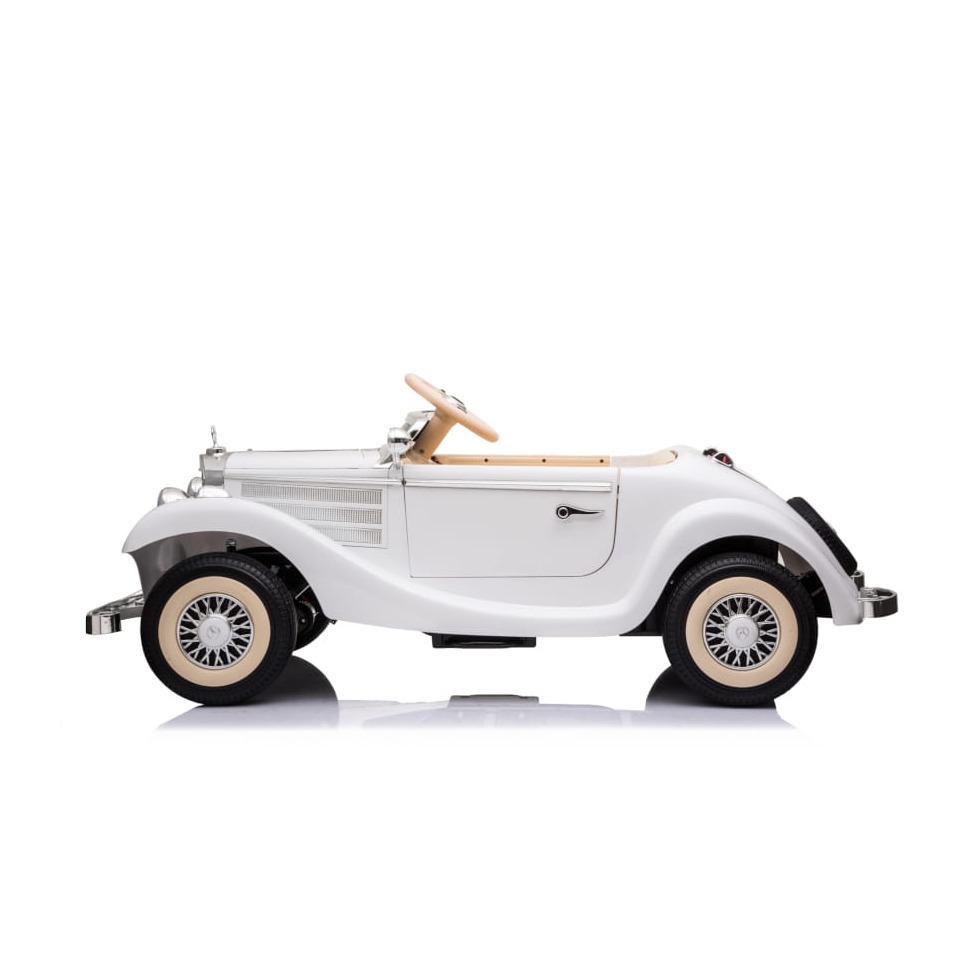 ES-Toys Elektro Kinderfahrzeug – Kinderauto „Mercedes 540K“ Oldtimer – lizenziert – 12V7AH, Allrad- 2,4Ghz Fernsteuerung, MP3, Ledersitz+EVA ES-Toys Elektro Kinderfahrzeug – Kinderauto „Mercedes 540K“ Oldtimer – lizenziert – 12V7AH, Allrad- 2,4Ghz Fernsteuerung, MP3, Ledersitz+EVA