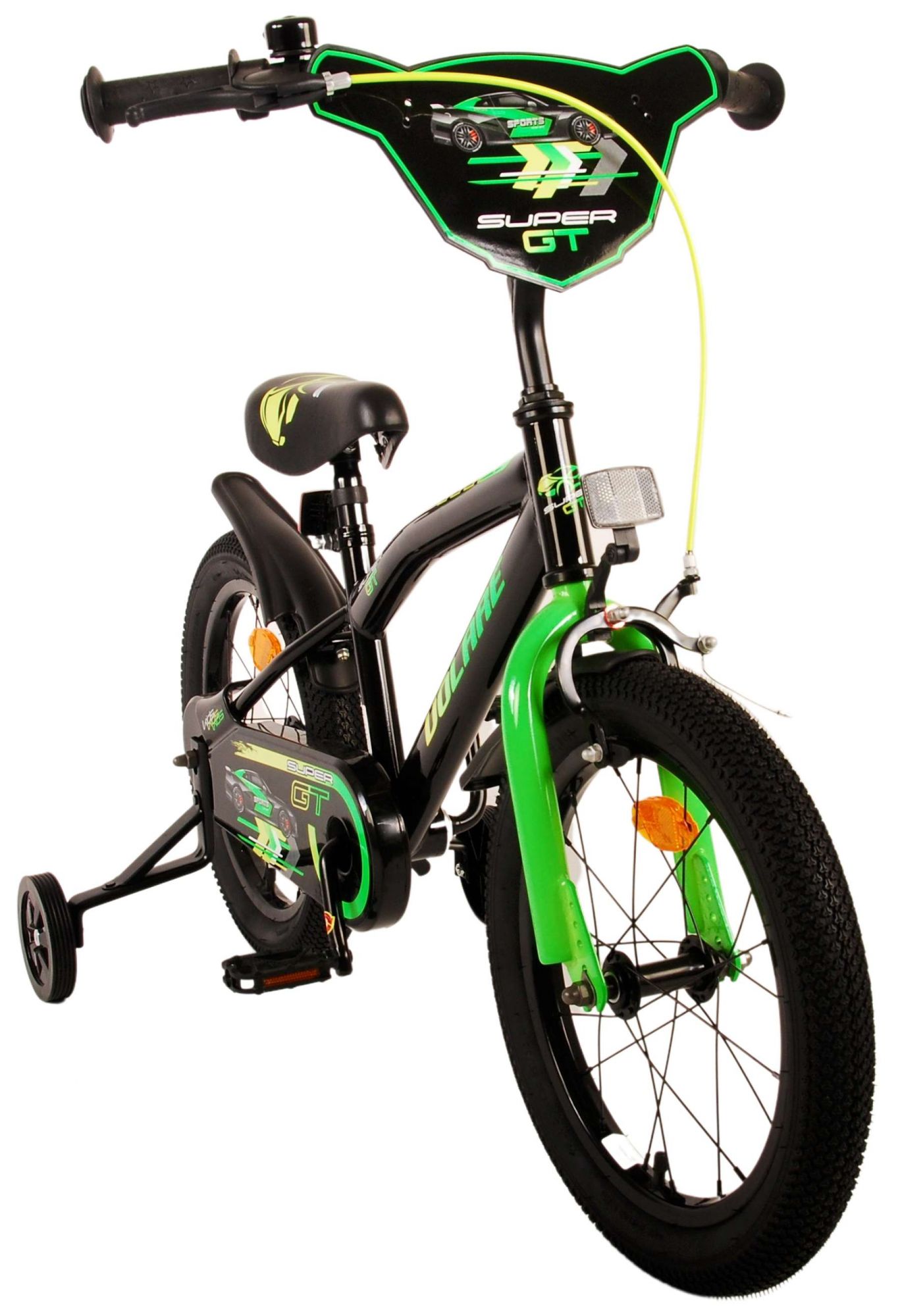 Kinderfahrrad Super GT Fahrrad für Jungen 16 Zoll Kinderrad in Grün