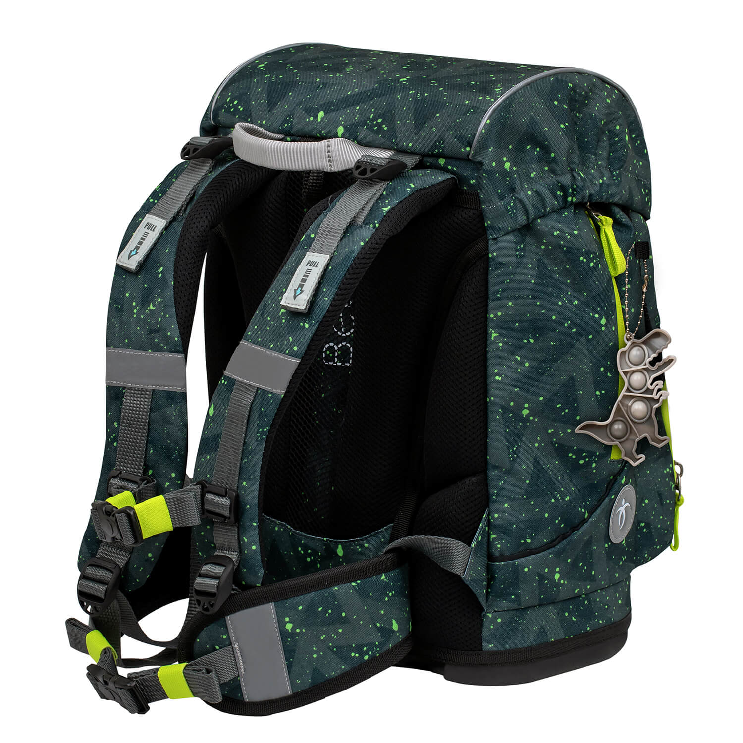 Rucksack Motion ergonomisches Schulranzen Set 5-teilig Green Splash Rucksack Motion ergonomisches Schulranzen Set 5-teilig Green Splash