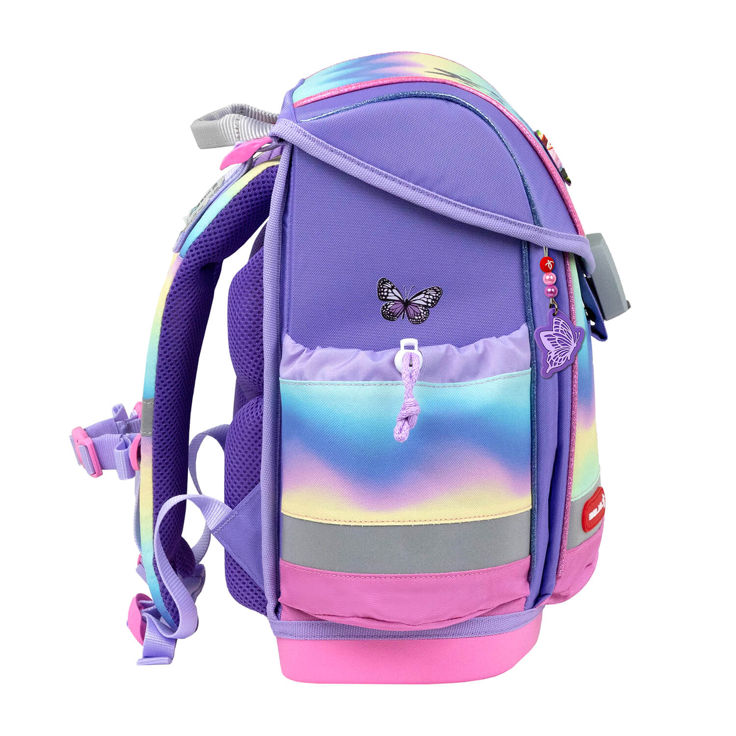 Rucksack Classy Plus ergonomisches Schulranzen-Set 5-t. Rainbow Ombre