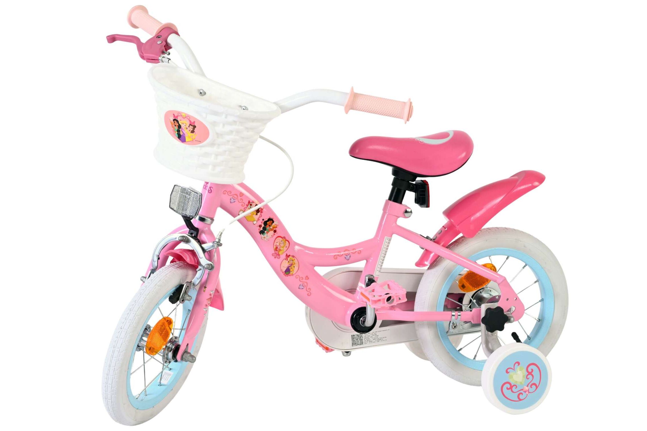 Volare Kinderfahrrad Magic Royals für Mädchen 12 Zoll Kinderrad in Rosa Volare Kinderfahrrad Magic Royals für Mädchen 12 Zoll Kinderrad in Rosa