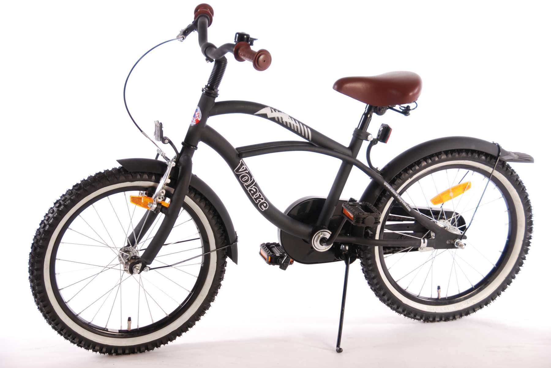 Kinderfahrrad Black Cruiser für Jungen 18 Zoll Kinderrad in Schwarz Kinderfahrrad Black Cruiser für Jungen 18 Zoll Kinderrad in Schwarz