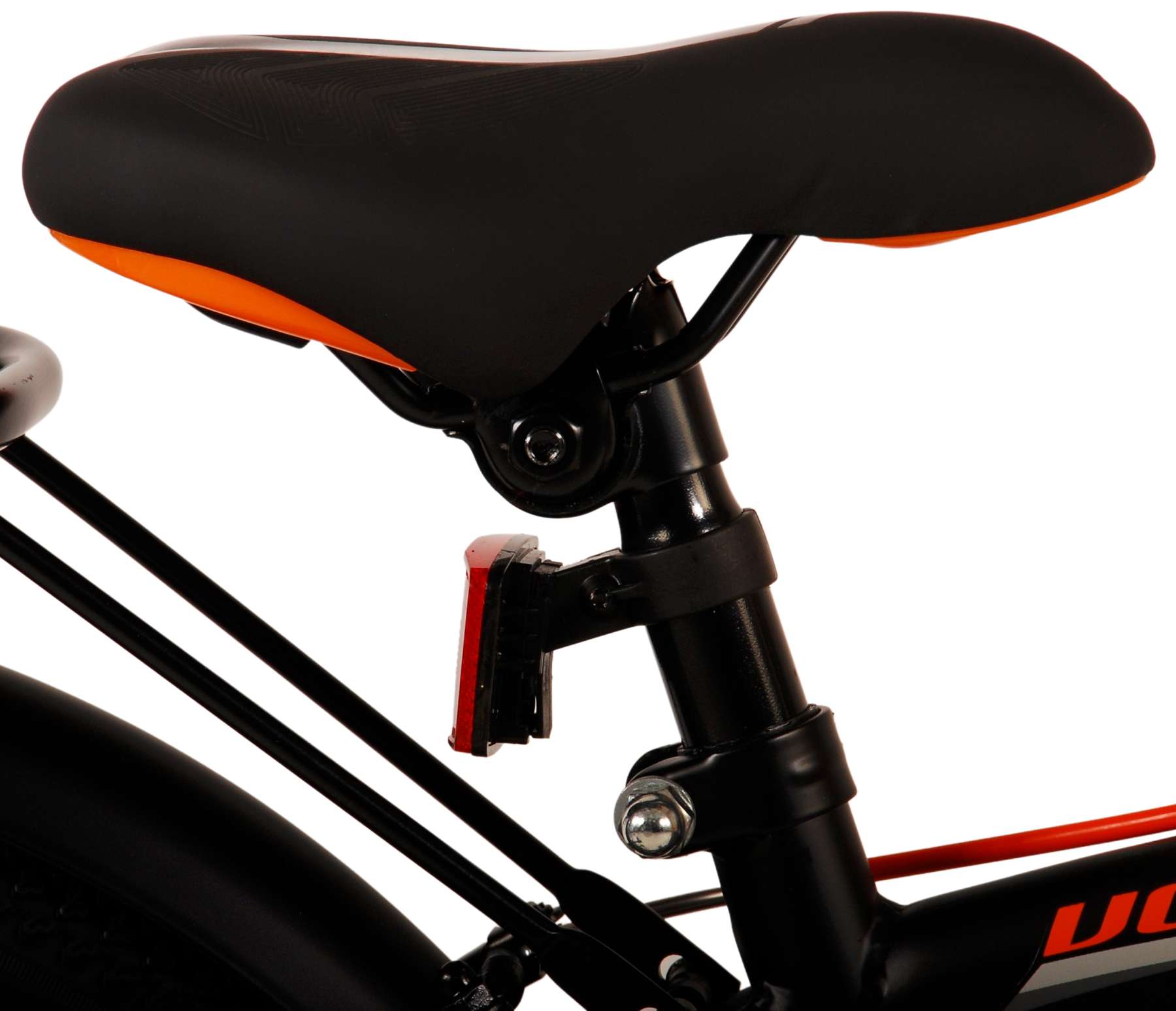 Kinderfahrrad Thombike für Jungen 18 Zoll Kinderrad in Schwarz Orange