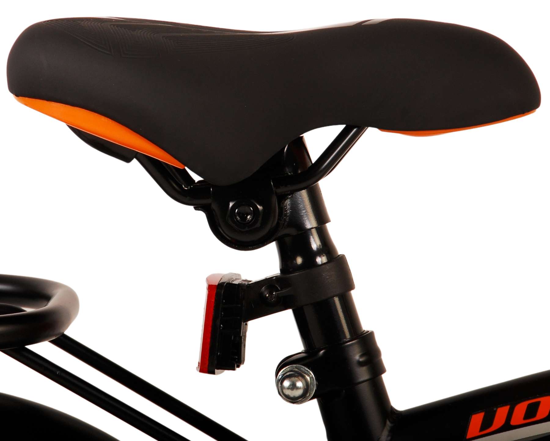 Kinderfahrrad Thombike für Jungen 12 Zoll Kinderrad in Schwarz Orange