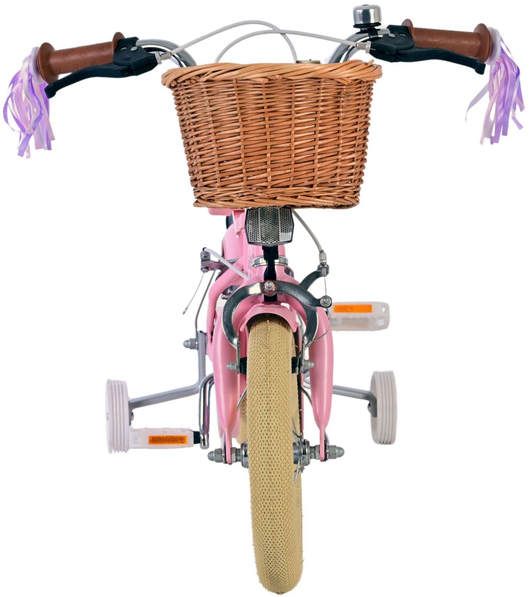 Kinderfahrrad Blossom für Mädchen 12 Zoll Kinderrad in Rosa