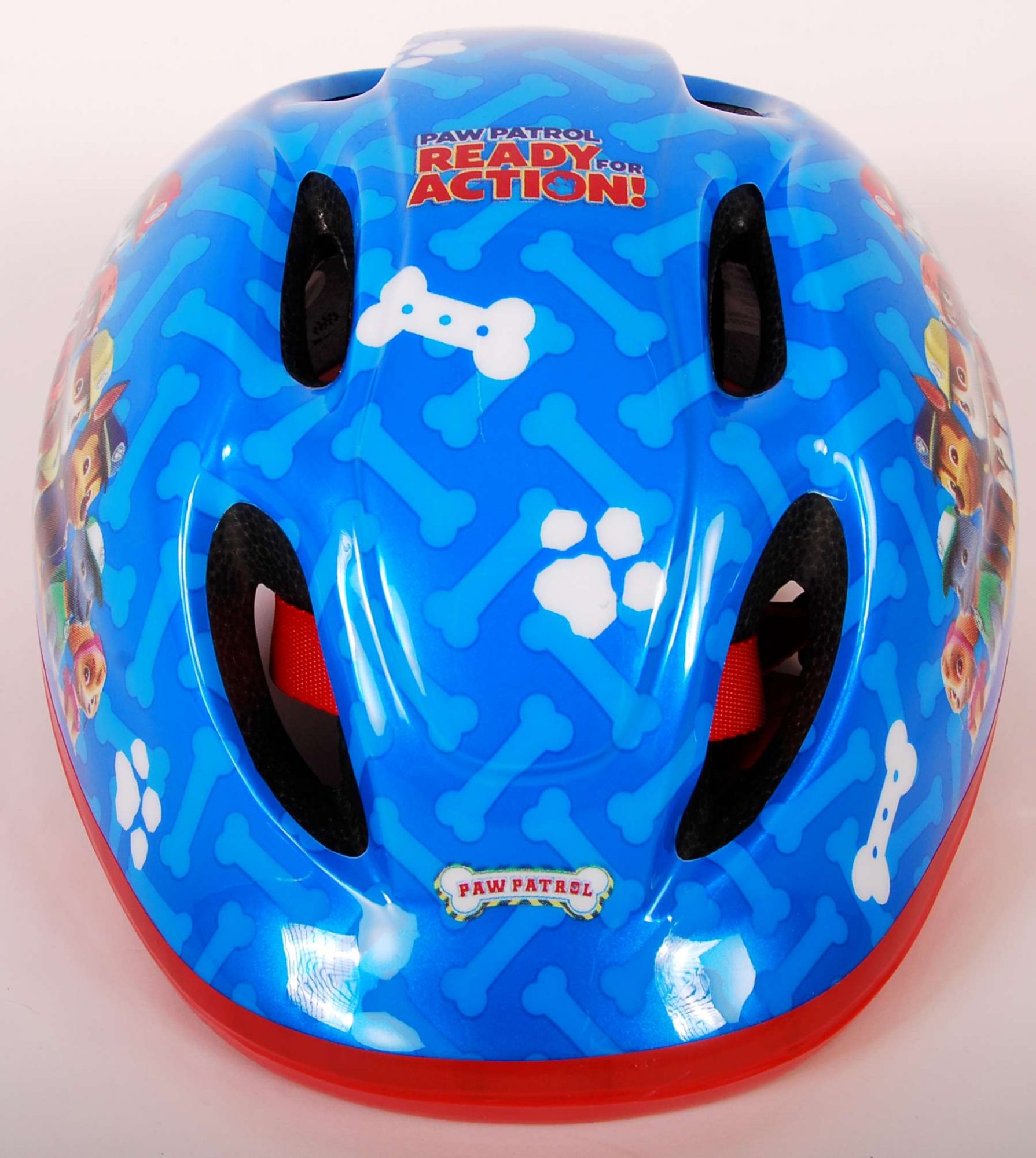 Fahrradhelm Paw Patrol für Jungen in Blau Rot 51-55 cm Kinderhelm