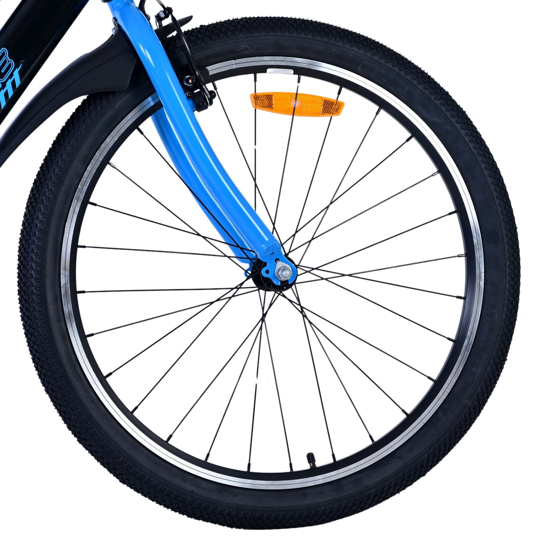 Kinderfahrrad Sportivo für Jungen 24 Zoll Kinderrad in Schwarz Blau 7 Gänge