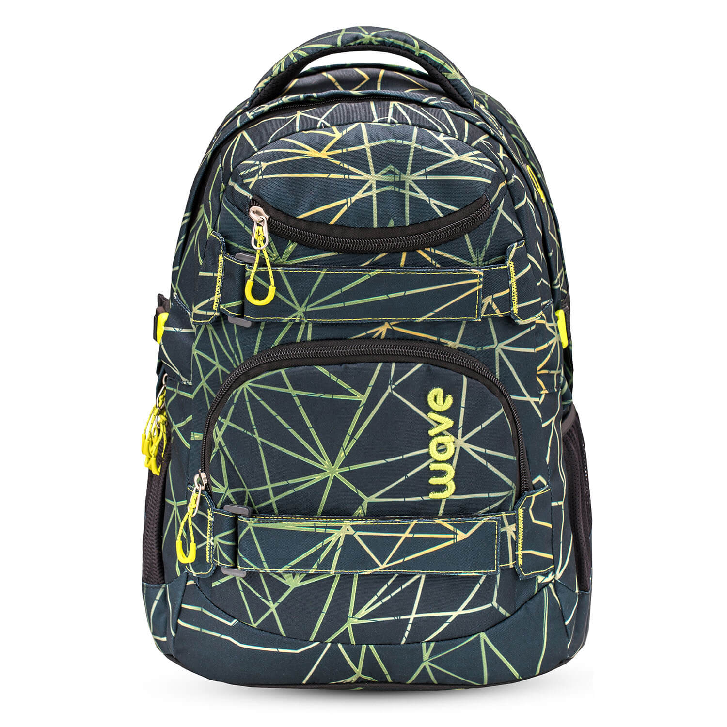 Rucksack Infinity Schulrucksack "Stripes Green"