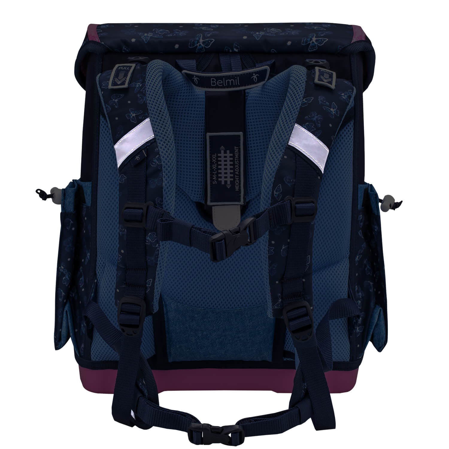 Rucksack Compact Plus Premium Schulranzen Set 4-teilig Sapphire Tasche