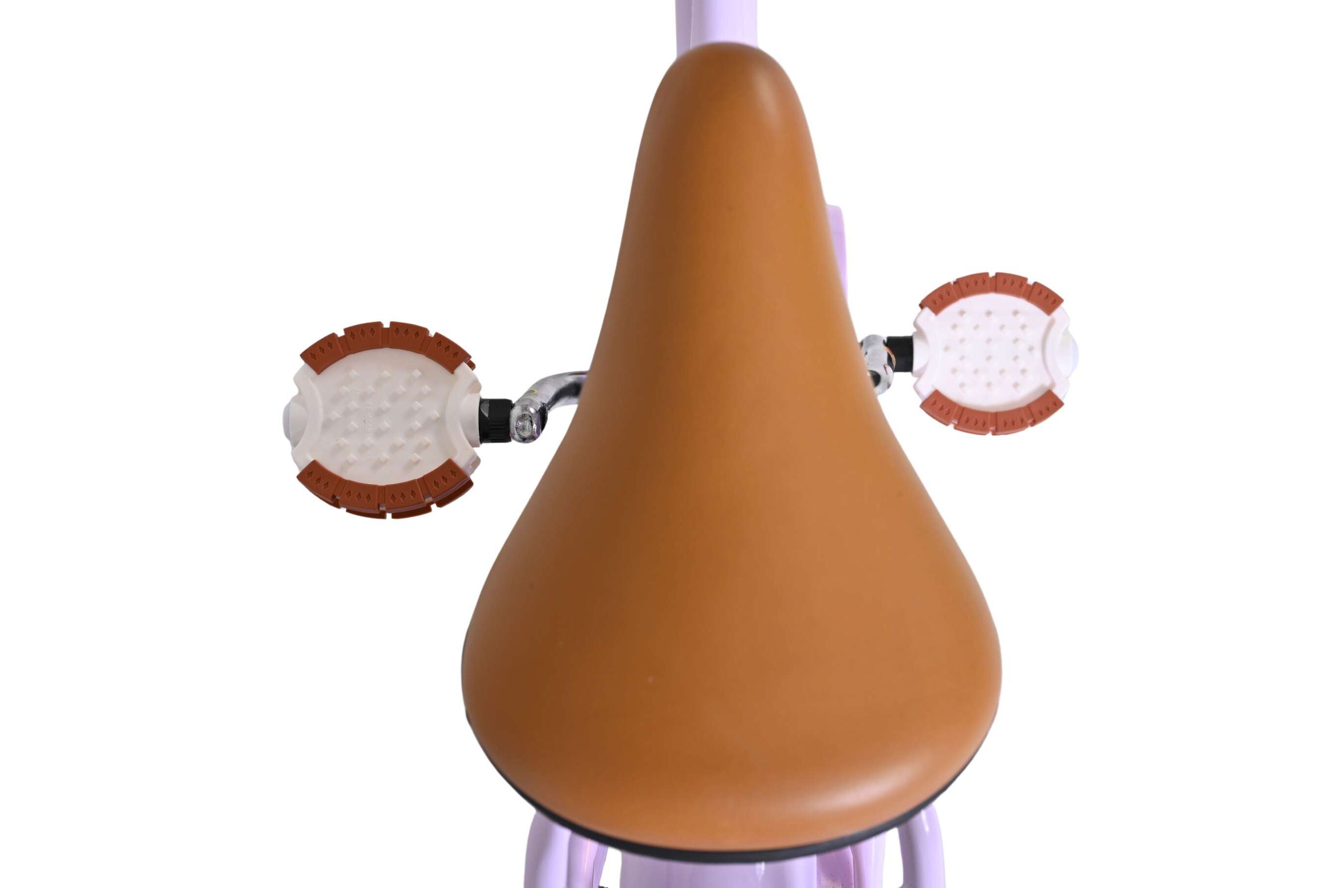 Volare Kinderfahrrad Ashley für Mädchen 12 Zoll Kinderrad in Lila