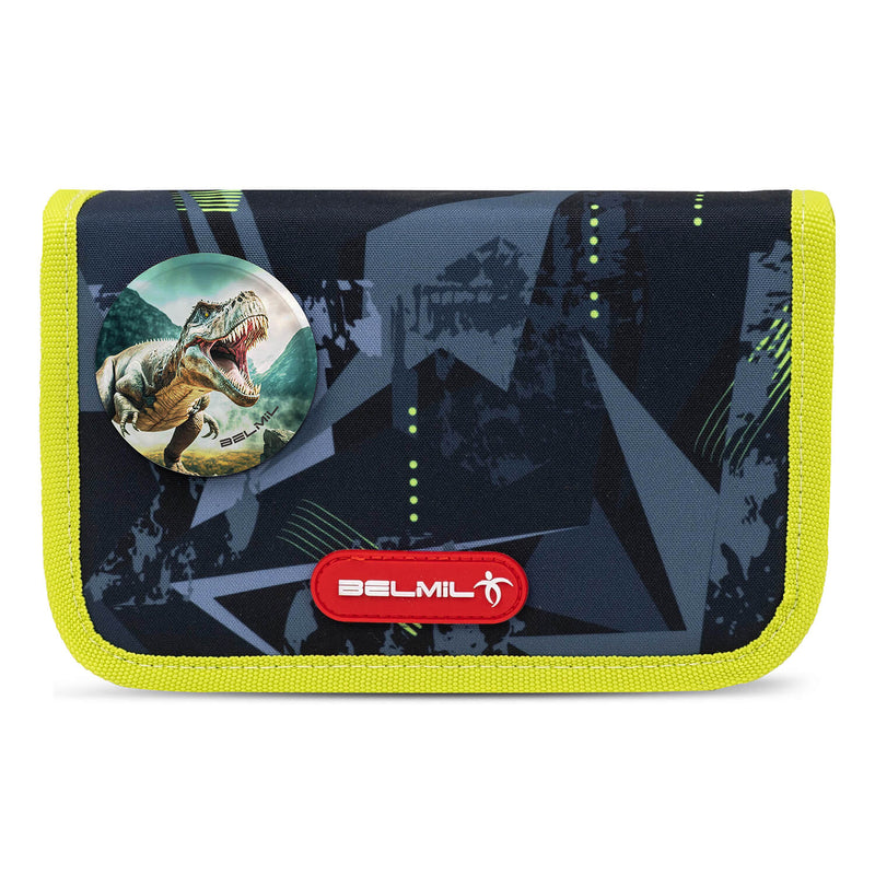 Rucksack Classy Plus ergonomisches Schulranzen-Set 5-teilig T-Rex Lime Rucksack Classy Plus ergonomisches Schulranzen-Set 5-teilig T-Rex Lime