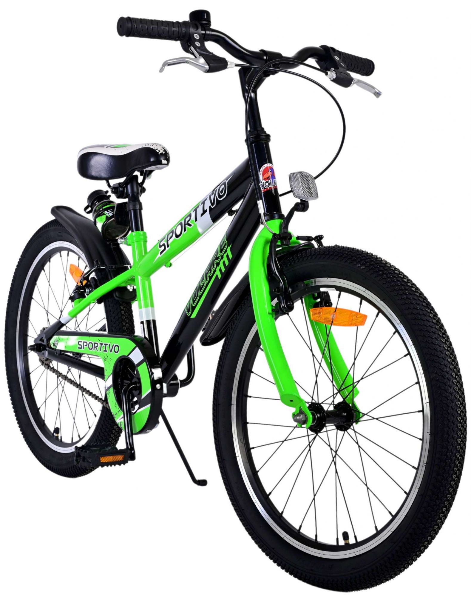 Kinderfahrrad Sportivo für Jungen 20 Zoll Kinderrad in Schwarz/Grün Kinderfahrrad Sportivo für Jungen 20 Zoll Kinderrad in Schwarz/Grün