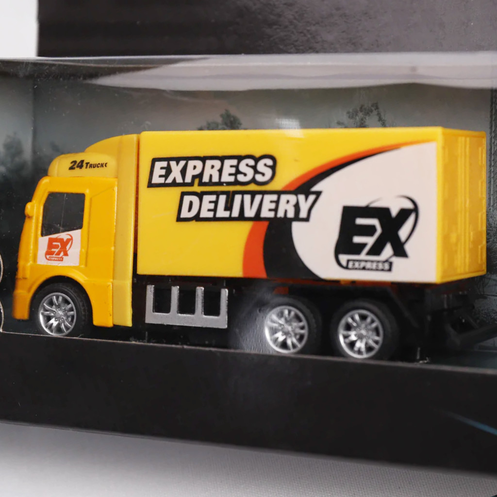 LKW mit Gabelstapler 2 in 1 LKW mit Gabelstapler 2 in 1