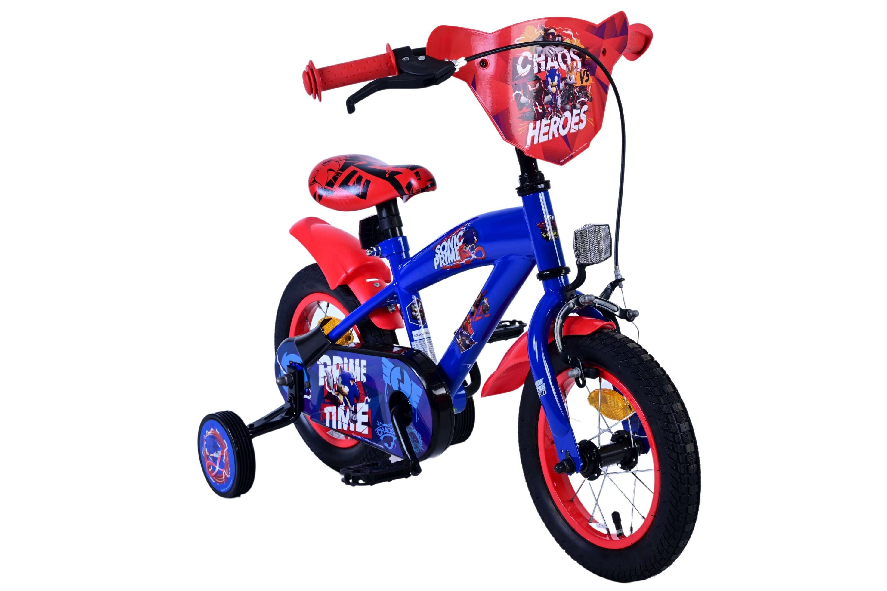 Volare Kinderfahrrad Turbo Crew für Jungen 12 Zoll Kinderrad in Blau Rot Volare Kinderfahrrad Turbo Crew für Jungen 12 Zoll Kinderrad in Blau Rot