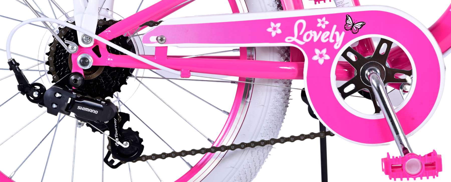Kinderfahrrad Lovely Fahrrad für Mädchen 20 Zoll Kinderrad in Rosa Kinderfahrrad Lovely Fahrrad für Mädchen 20 Zoll Kinderrad in Rosa