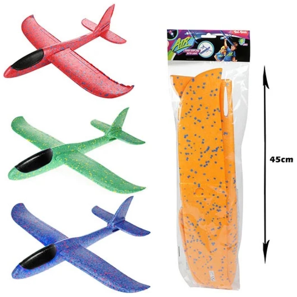 XXL Schaumstoff-Flugzeug Spielzeug Flieger 45cm