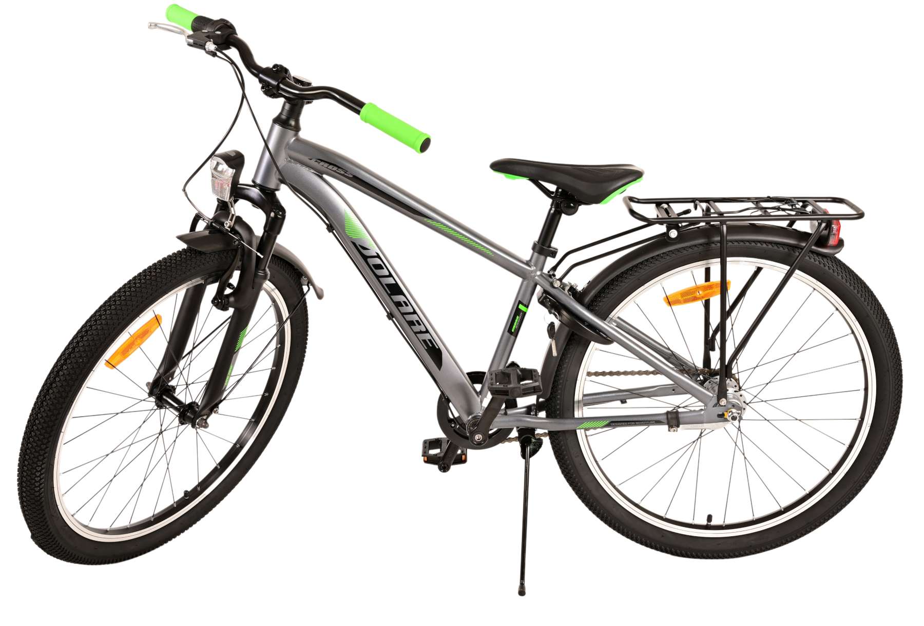 Kinderfahrrad Cross für Jungen 24 Zoll Kinderrad in dunkelgrau, 3 Gänge Kinderfahrrad Cross für Jungen 24 Zoll Kinderrad in dunkelgrau, 3 Gänge