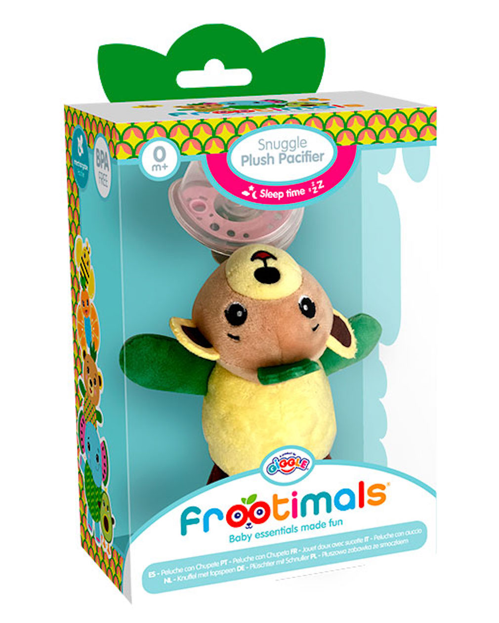 Baby Schnuller mit einem Plüschspielzeug Bär Baby Schnuller mit einem Plüschspielzeug Bär