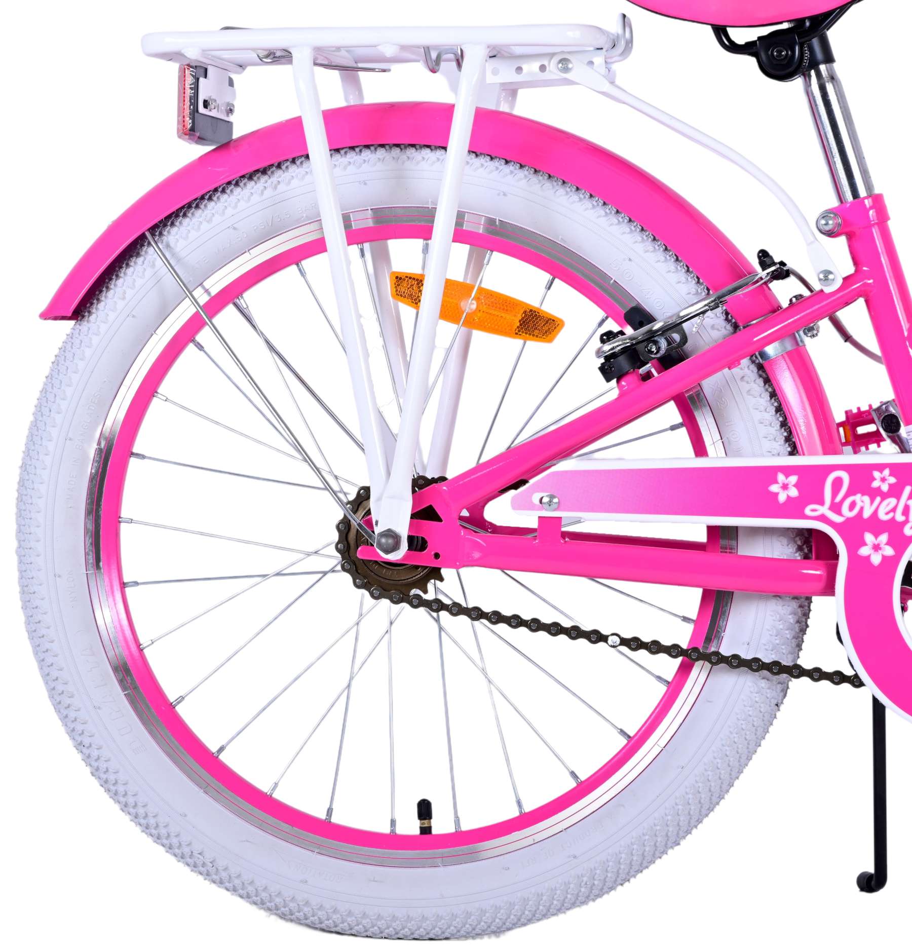 Kinderfahrrad Lovely Fahrrad für Mädchen 20 Zoll Kinderrad in Rosa Kinderfahrrad Lovely Fahrrad für Mädchen 20 Zoll Kinderrad in Rosa