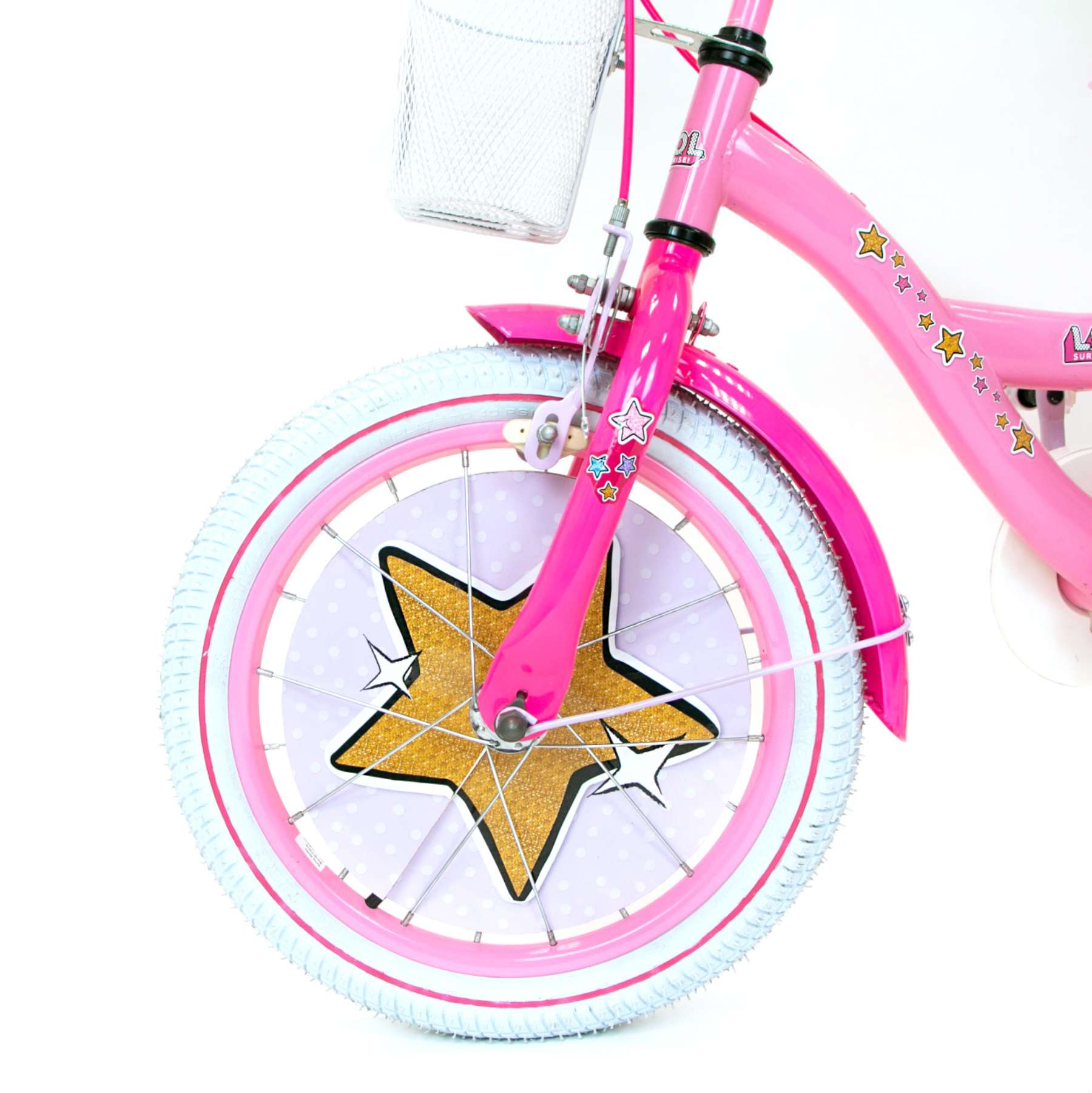 Kinderfahrrad LOL Surprise Mädchen Fahrrad 16 Zoll Kinderrad in Pink