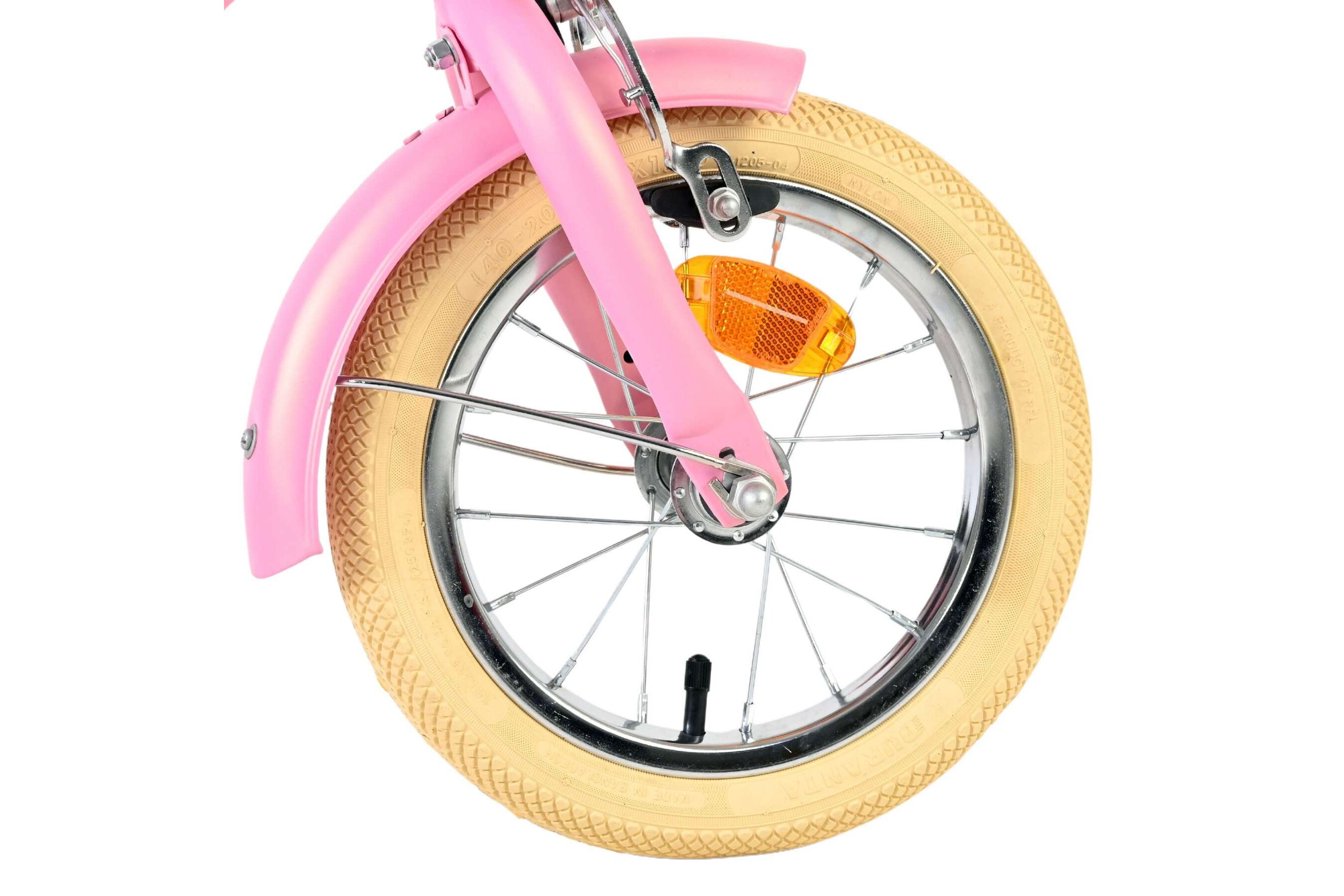 Kinderfahrrad Blossom für Mädchen 12 Zoll Kinderrad in Rosa, Zwei Handbremsen Kinderfahrrad Blossom für Mädchen 12 Zoll Kinderrad in Rosa, Zwei Handbremsen