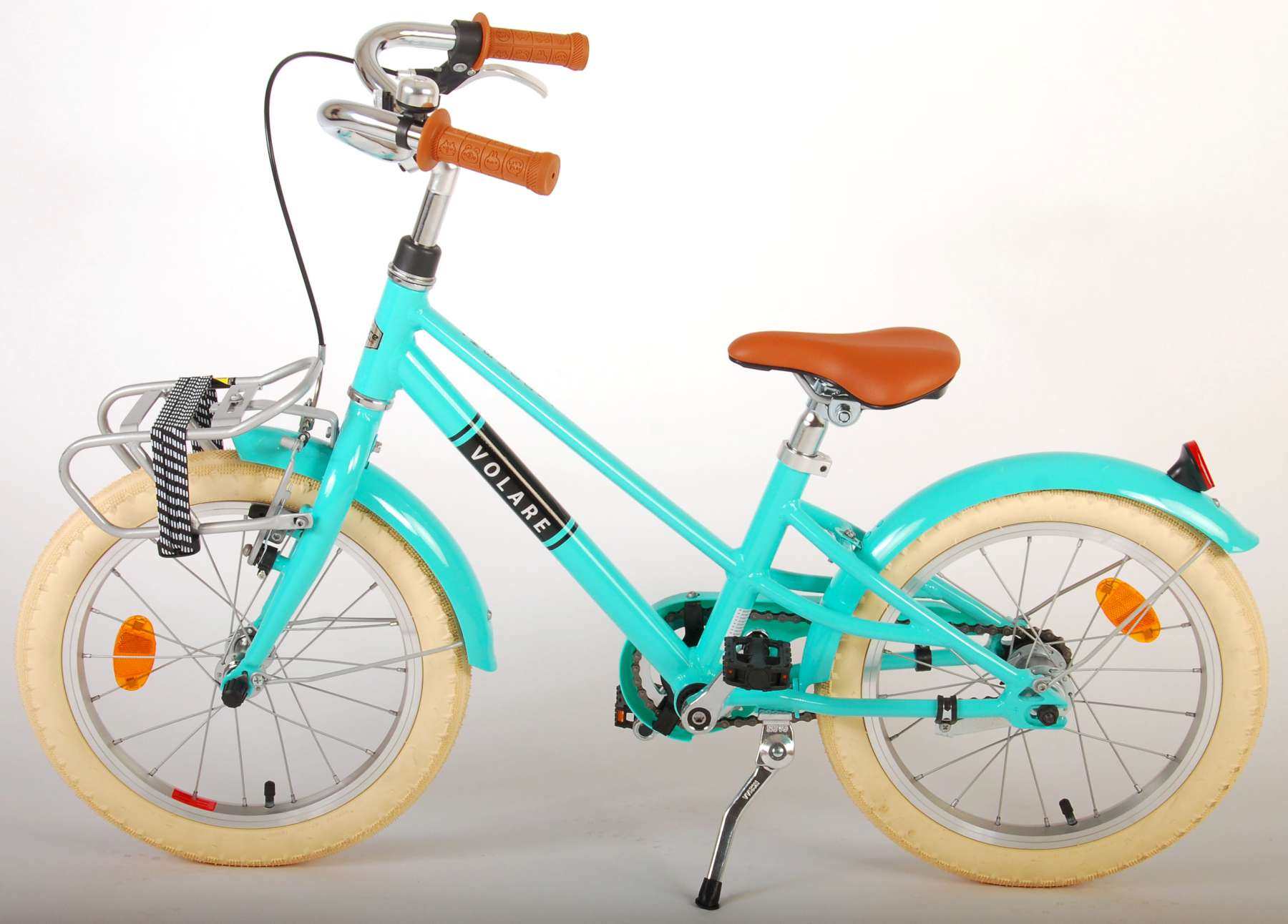 Kinderfahrrad Melody Fahrrad für Mädchen 16 Zoll Kinderrad in Türkis