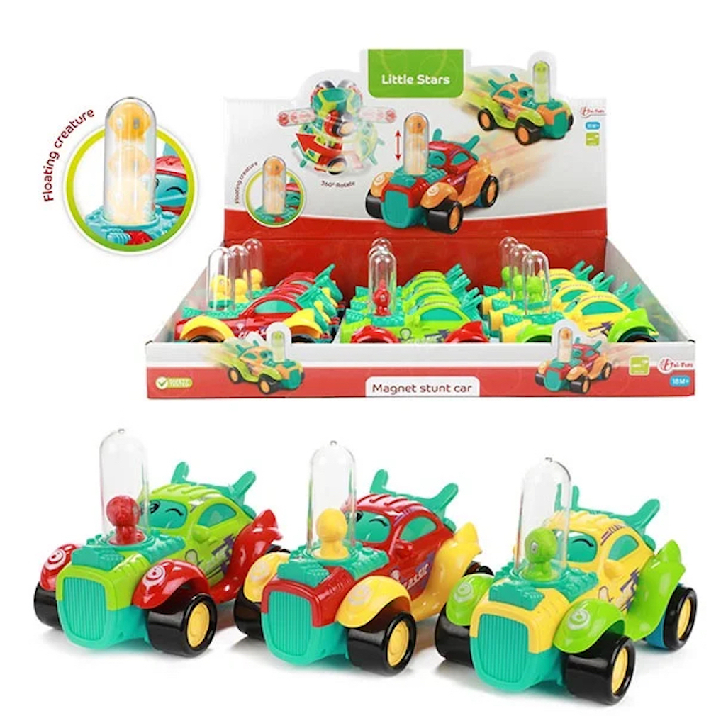 Hot Rod Auto mit Nachlaufmotor und Rassel Spielzeugauto für Kinder