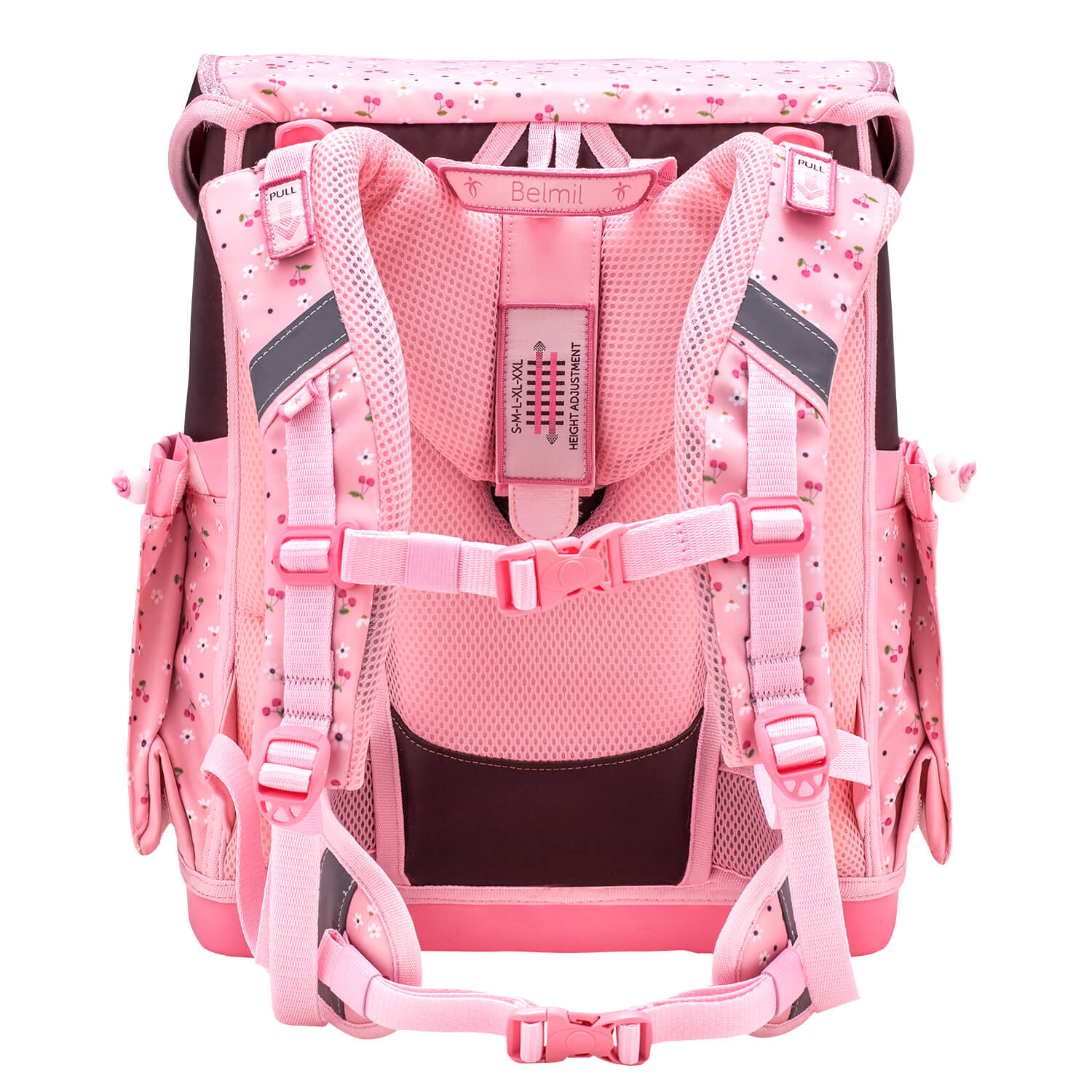 Rucksack Compact Plus Premium Schulranzen Set 4-teilig Cherry Blossom