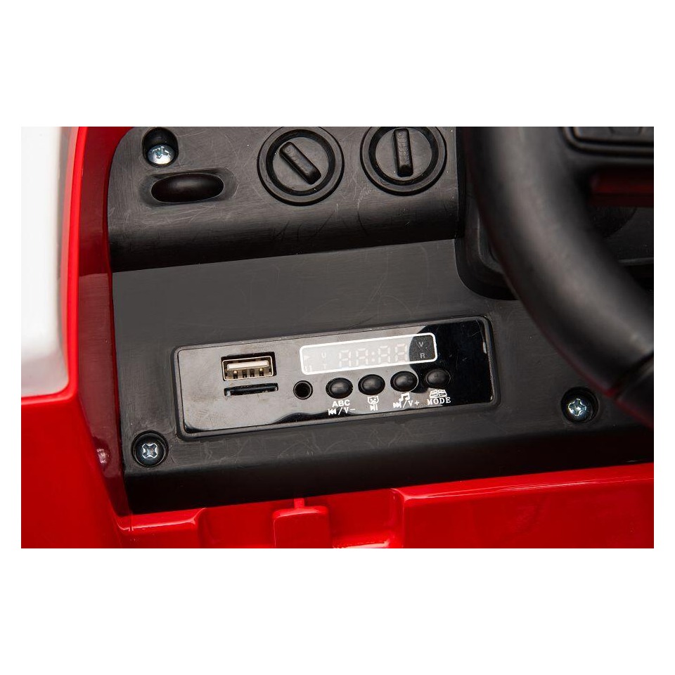 ES-Toys Kinderfahrzeug – Elektro Auto „Feuerwehr“ – 12V7AH Akku,4 Motoren- 2,4Ghz Fernsteuerung, MP3+Sirene -911P ES-Toys Kinderfahrzeug – Elektro Auto „Feuerwehr“ – 12V7AH Akku,4 Motoren- 2,4Ghz Fernsteuerung, MP3+Sirene -911P