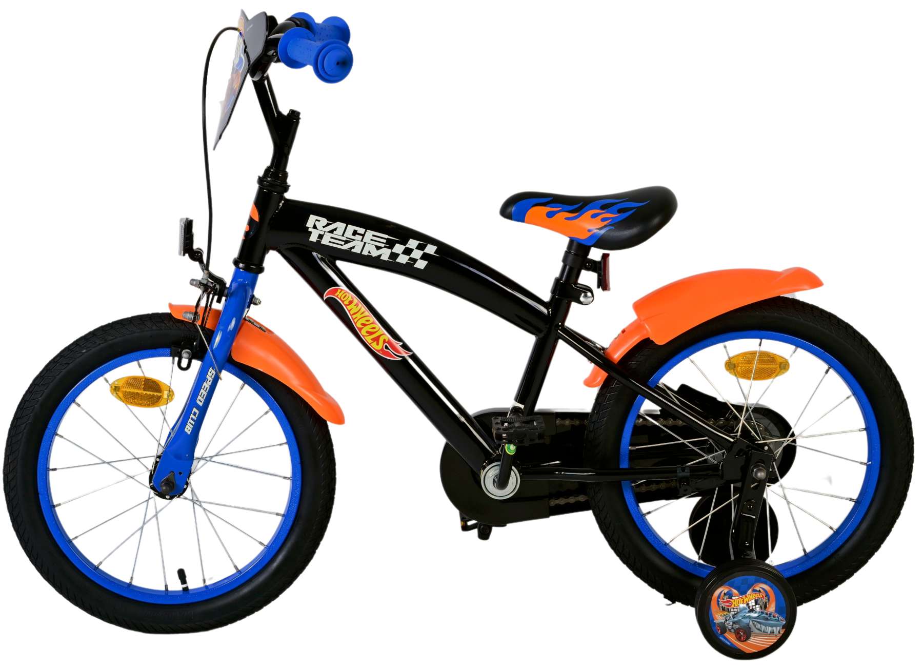 Kinderfahrrad Hot Wheels Fahrrad für Jungen Fahrrad 16 Zoll Kinderrad