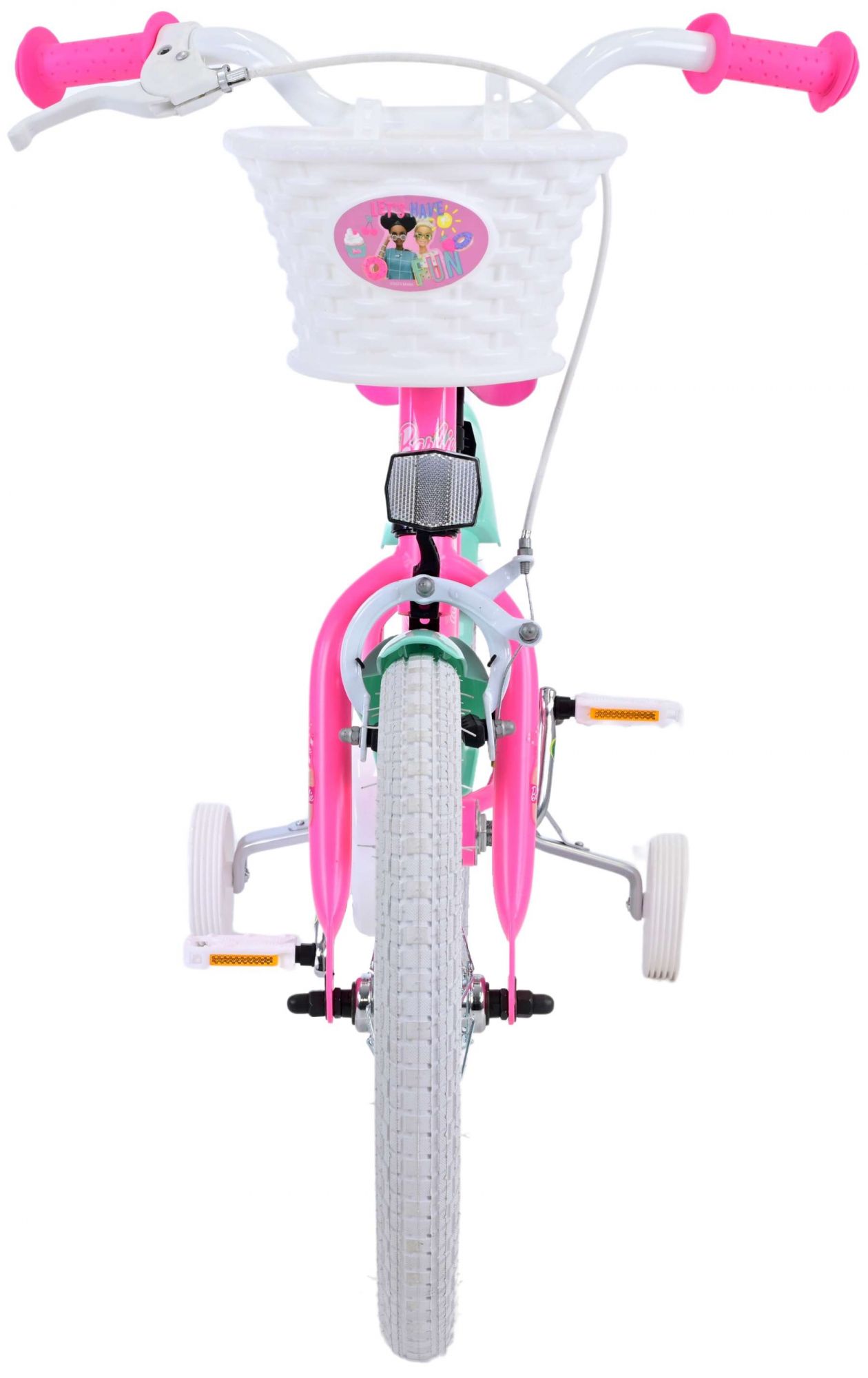 Kinderfahrrad Barbie für Mädchen Fahrrad in Rosa 16 Zoll Kinderrad