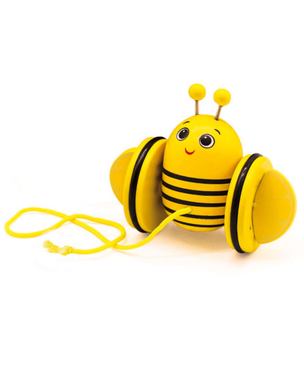 Baby Ziehspielzeug aus Holz Biene