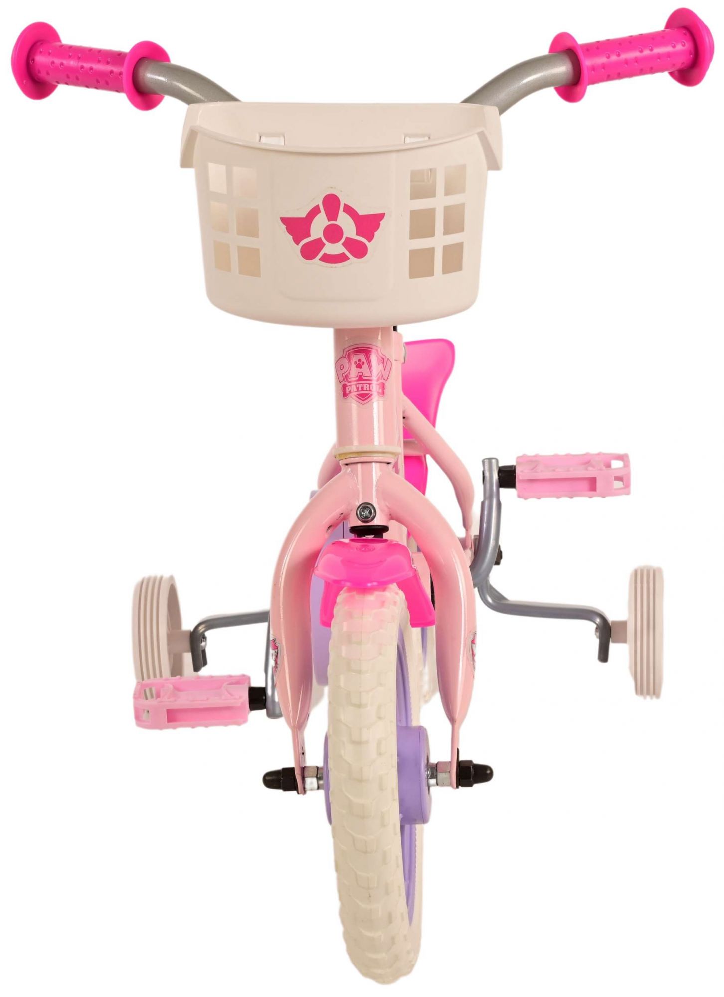 Kinderfahrrad Paw Patrol für Mädchen 10 Zoll Kinderrad Rosa Fahrrad 