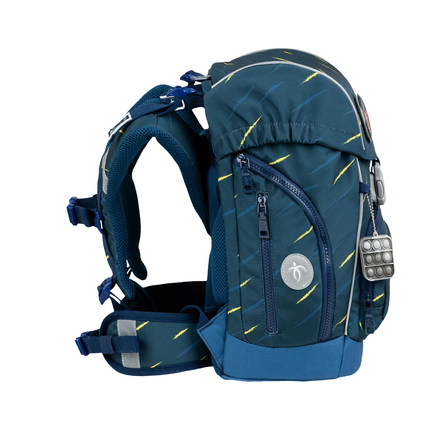 Rucksack Comfy Plus Premium Schulranzen Set 5-teilig Orion Blue Tasche