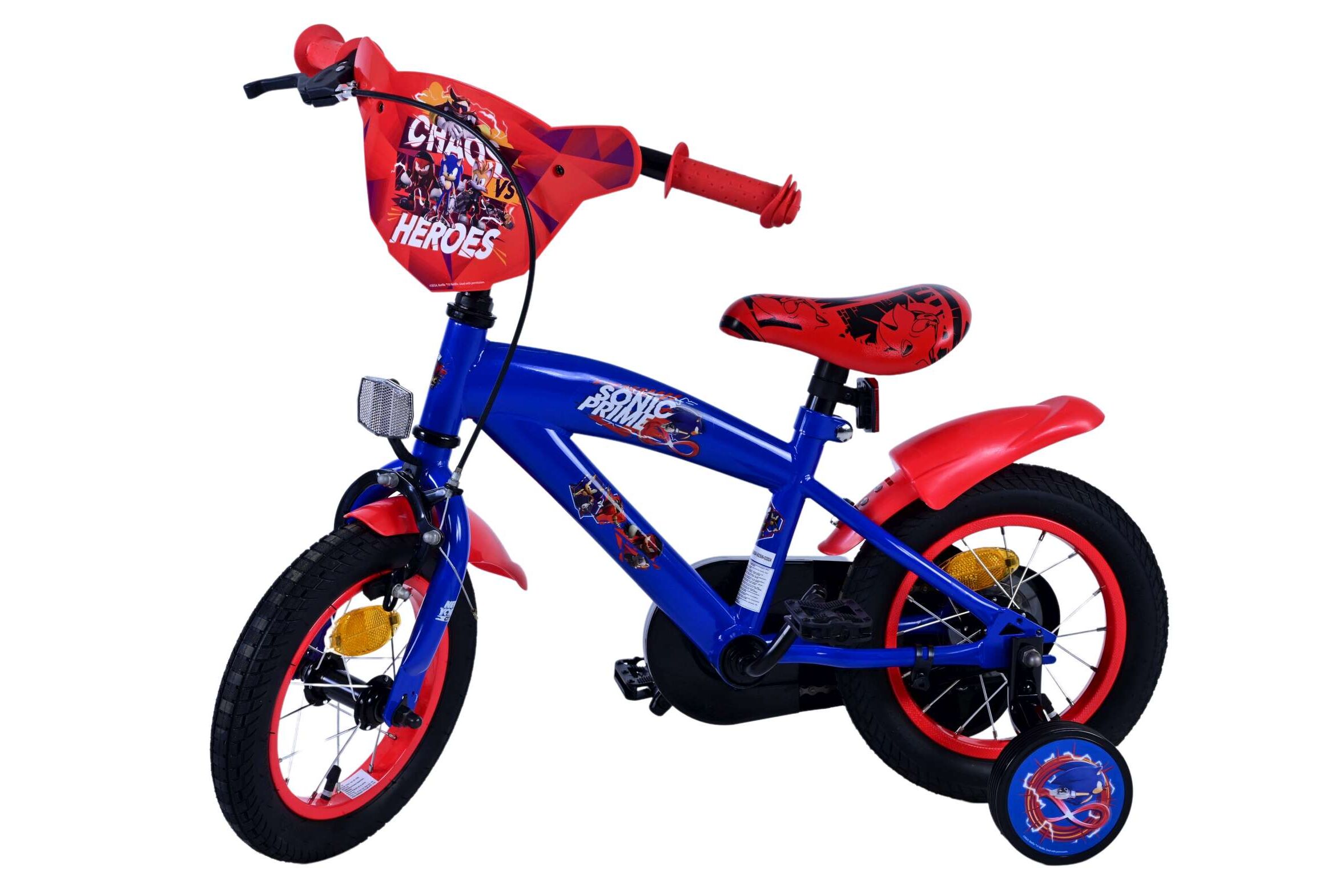 Volare Kinderfahrrad Turbo Crew für Jungen 12 Zoll Kinderrad in Blau Rot Volare Kinderfahrrad Turbo Crew für Jungen 12 Zoll Kinderrad in Blau Rot