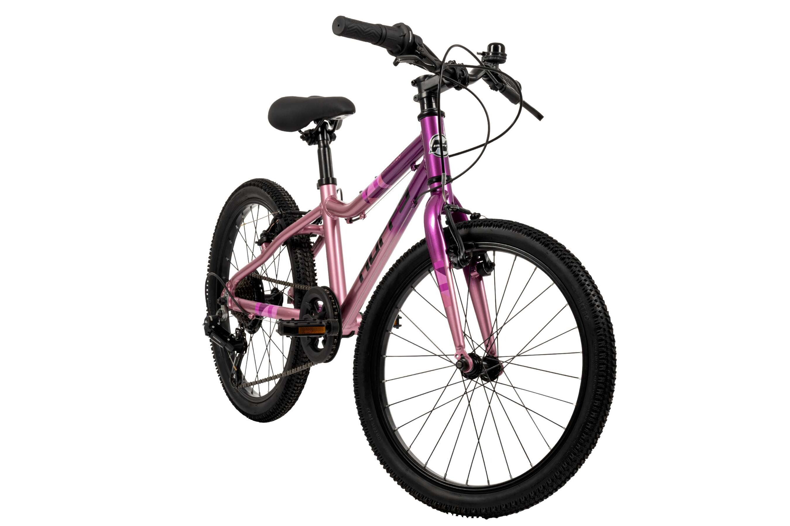 Volare Kinderfahrrad Literide für Mädchen 20 Zoll Kinderrad in Lila-Rosa, 7 Gänge