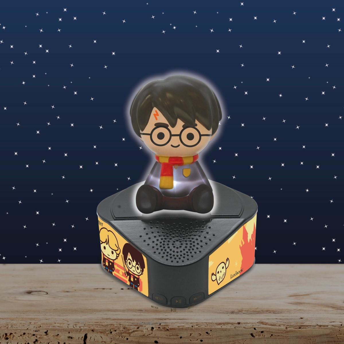 Harry Potter Bluetooth-Lautsprecher mit beleuchteter 3D Figur Harry Potter Bluetooth-Lautsprecher mit beleuchteter 3D Figur